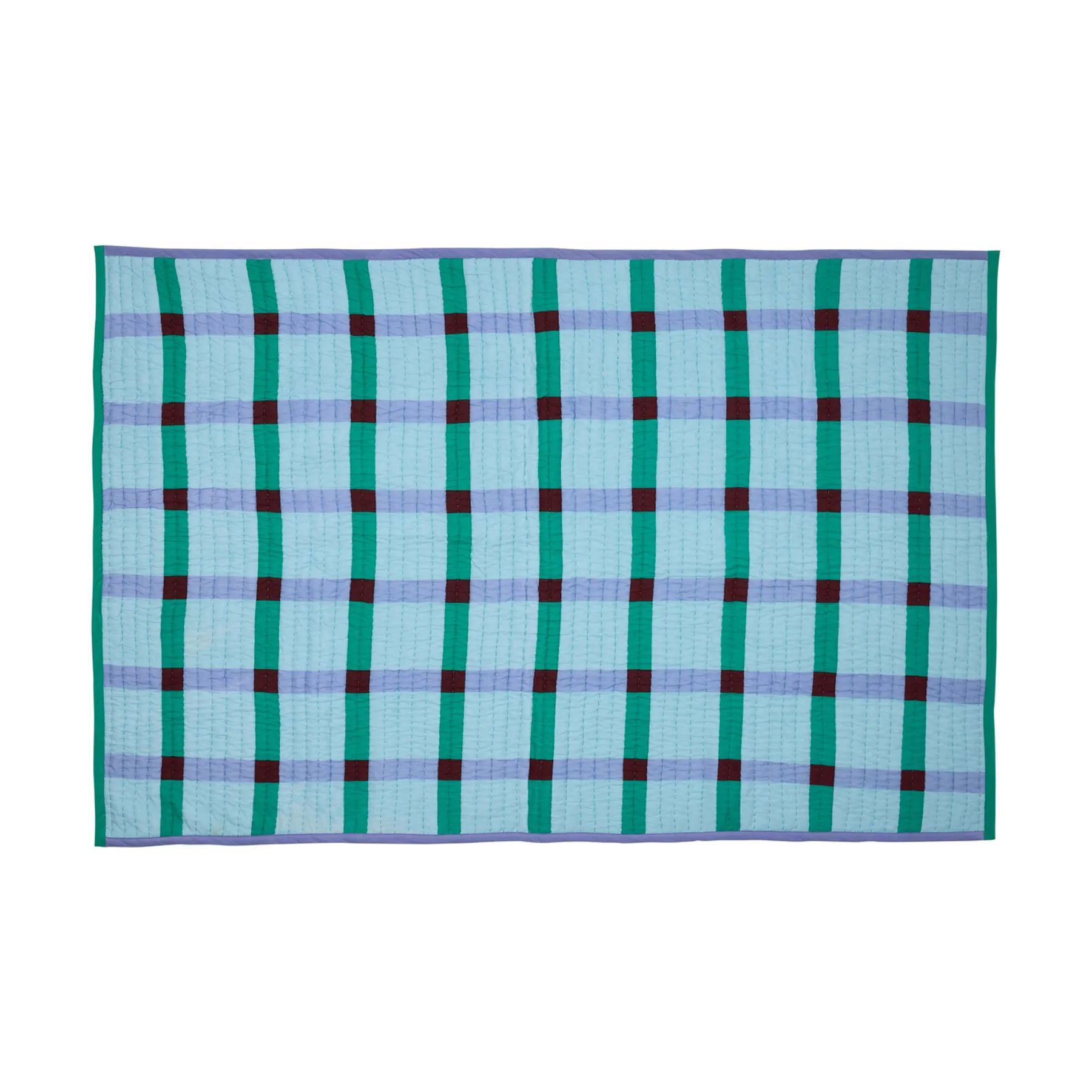 Hübsch Plaider Tento Plaid i Grøn, 1
