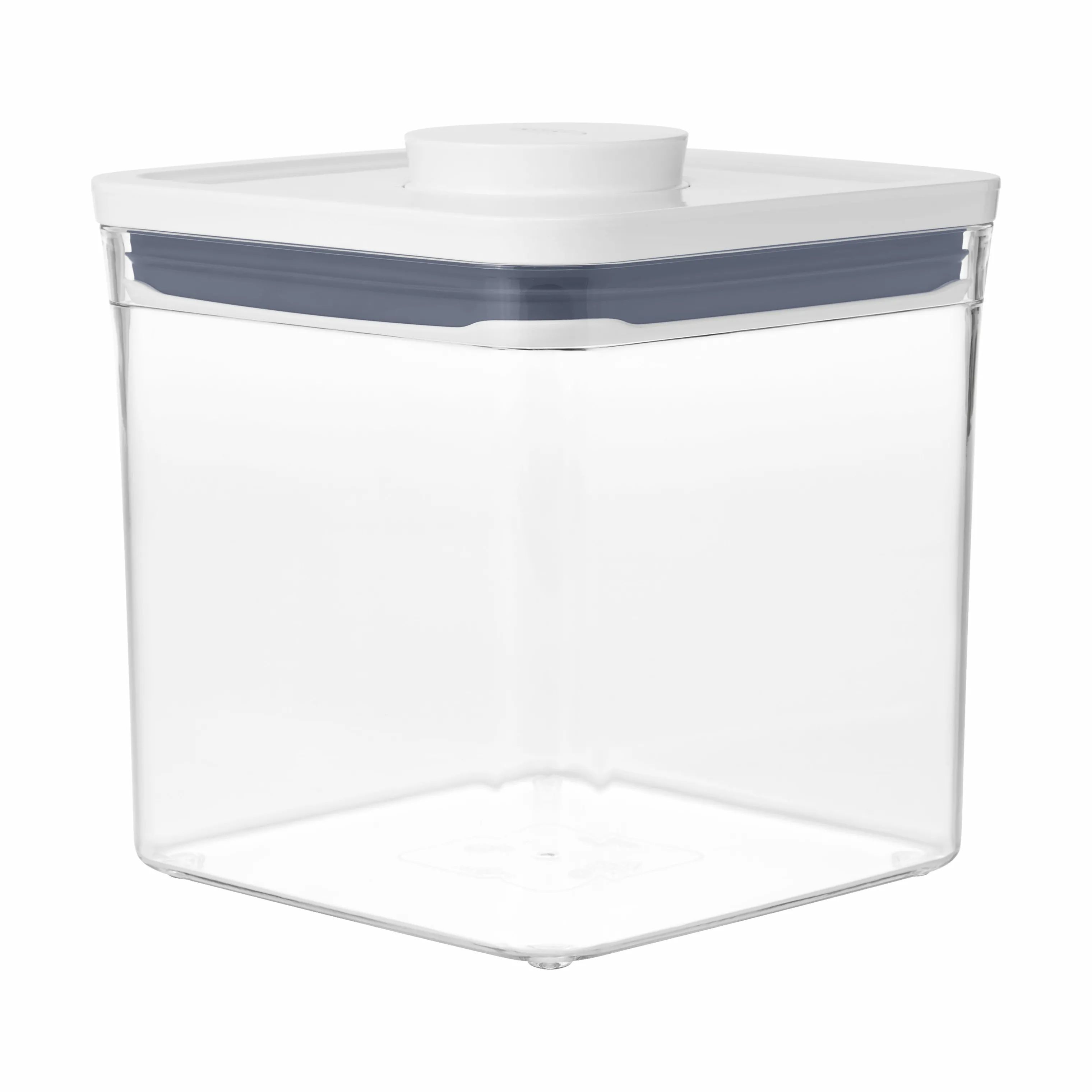 OXO Opbevaringsbokse POP Opbevaringsboks i hvid;klar;grå, H15,7 cm x 2.6 L, 1