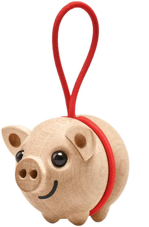 FableWood Dyrefigurer Mini Gris - Babe i Natur, 4