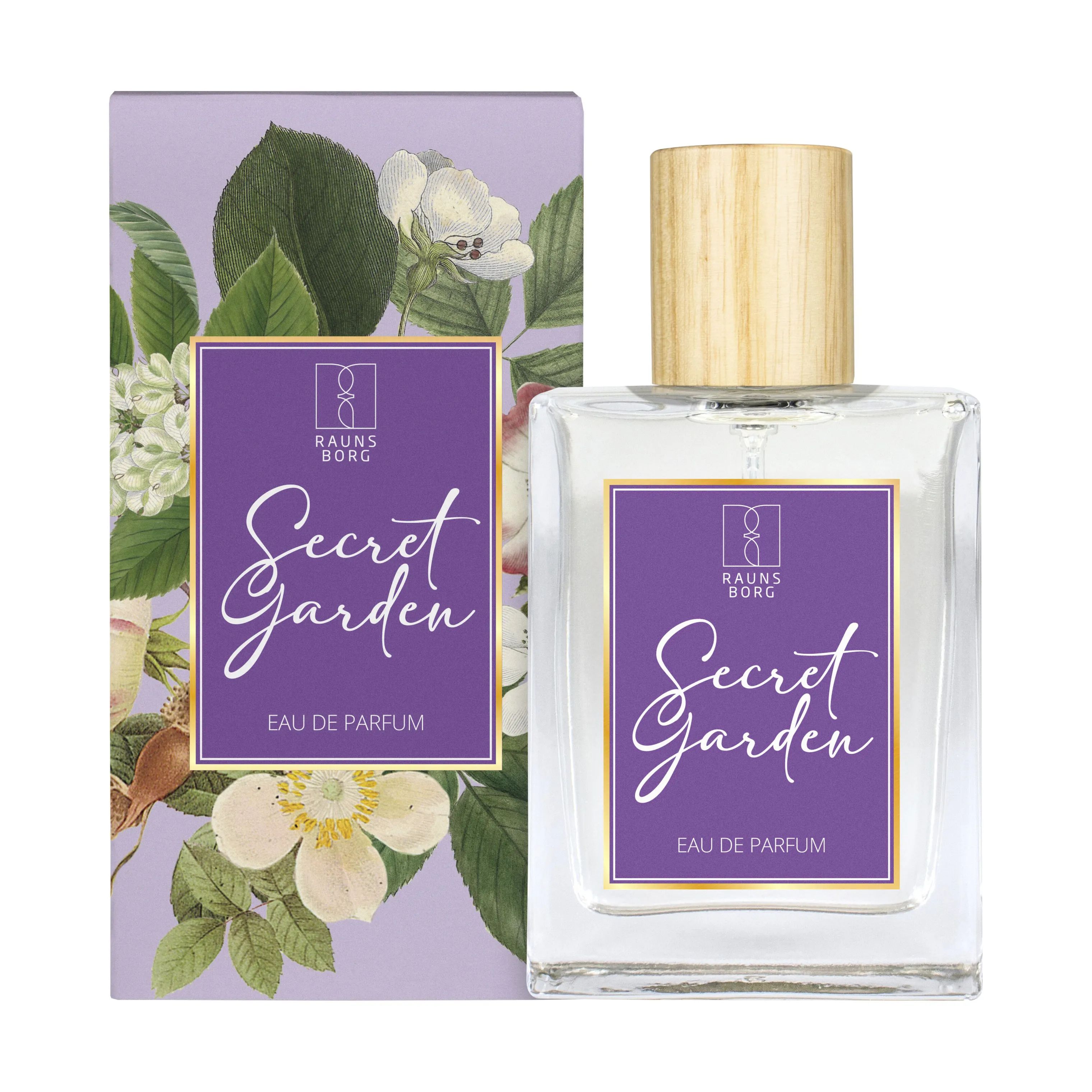 Raunsborg Gaveæsker Parfume - Secret Garden EDP i Hvid, 1