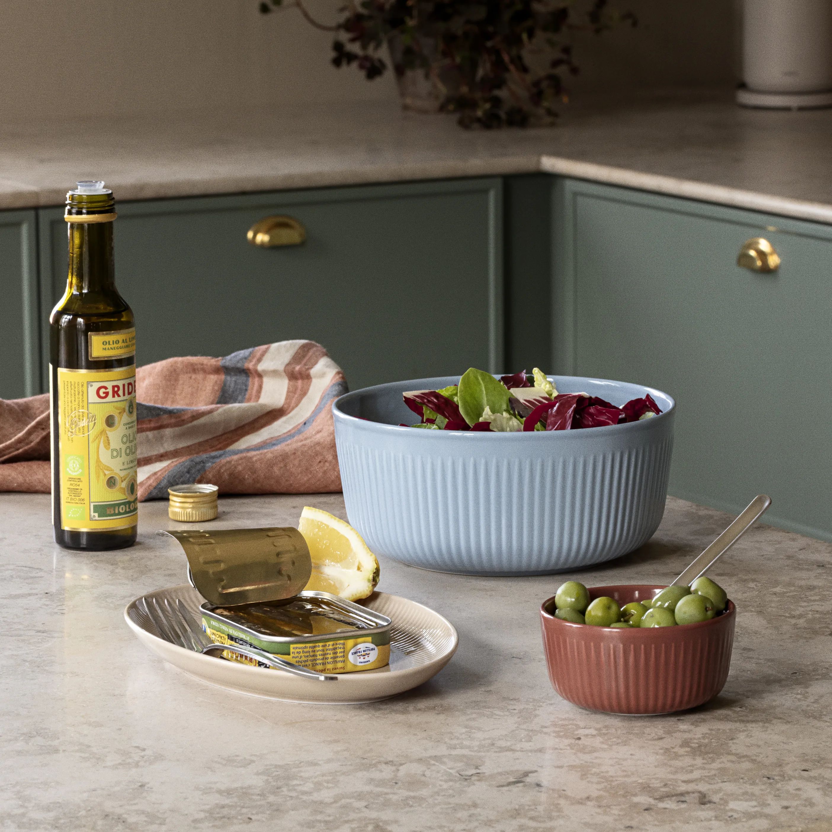 Eva Trio Serveringsskåle Legio Nova Palette Skål i Blå, 2