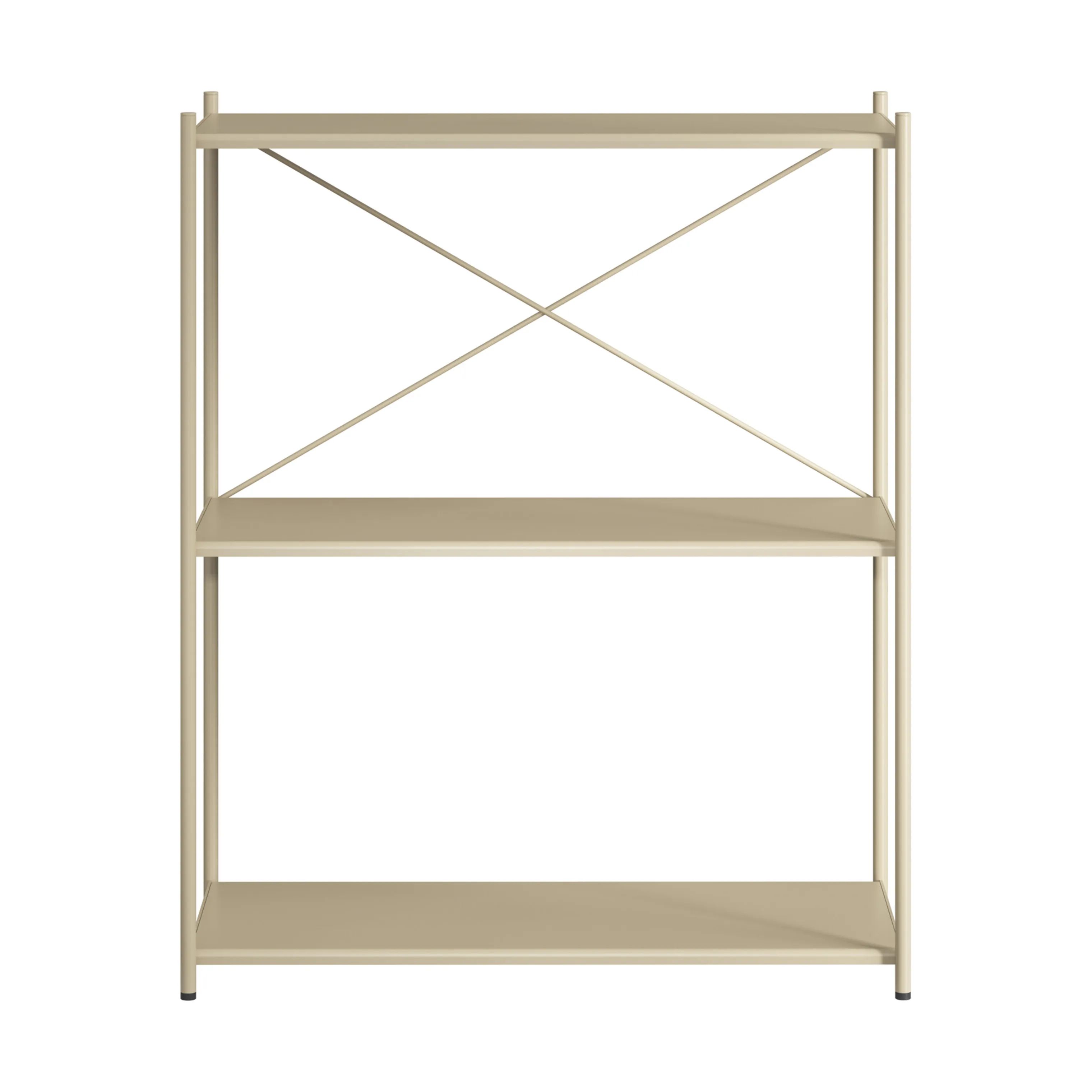 Novoform Reoler og tilbehør Arturo 3-Etagers reol i Desert Sand, 91 cm, 2