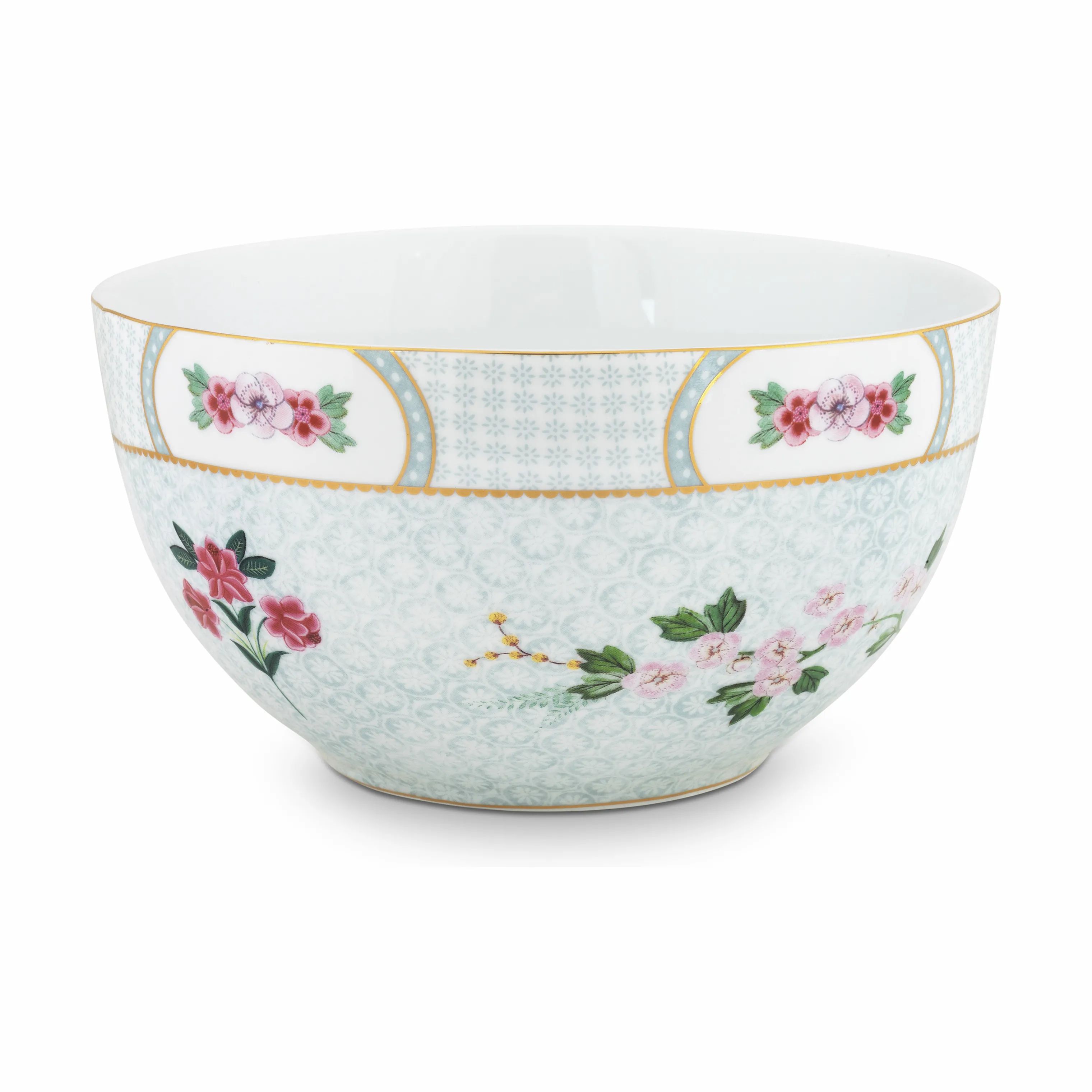 PIP Studio Salatskåle Blushing Bird Skål i hvid, 1