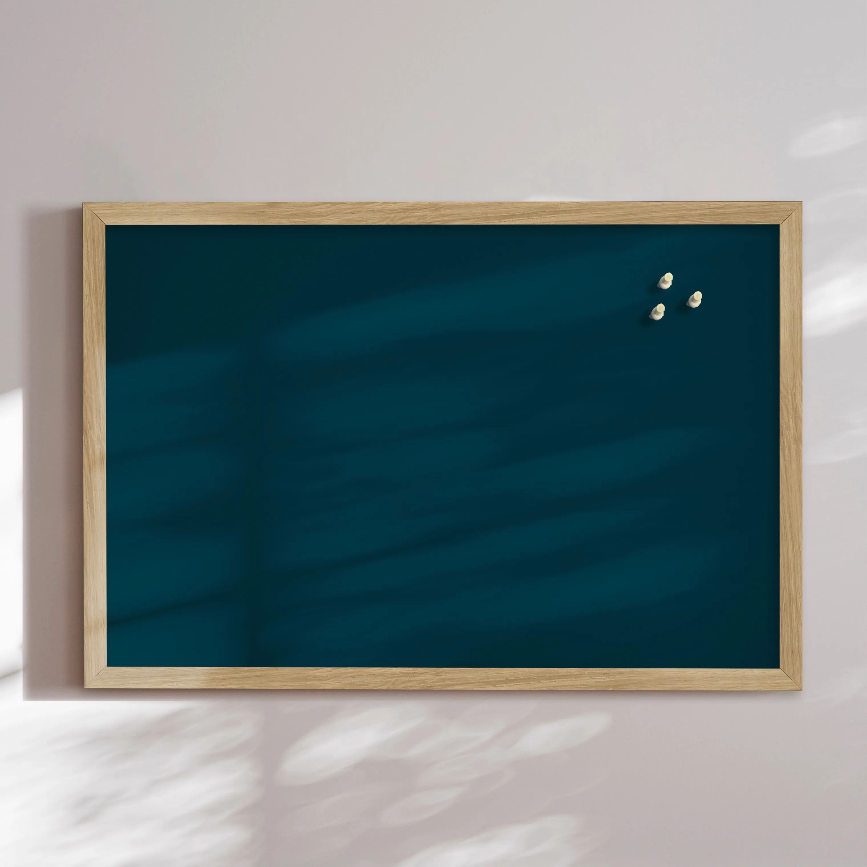 Incado Lærredstryk Opslagstavle i Midnight Teal, 2