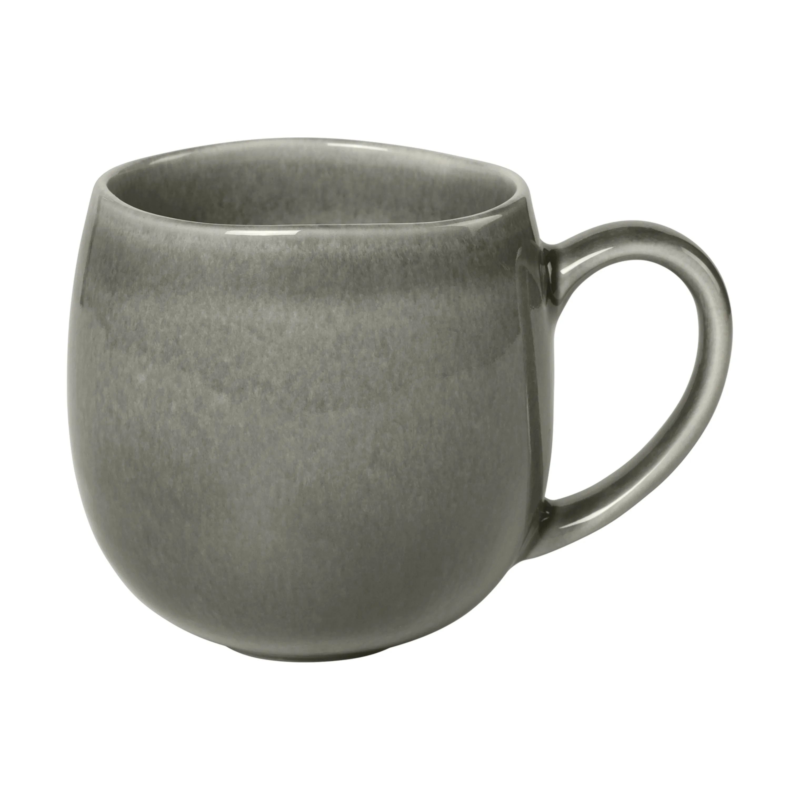 Broste Copenhagen Krus og kopper med hank Nordic Rain Tekop i Grey, 1