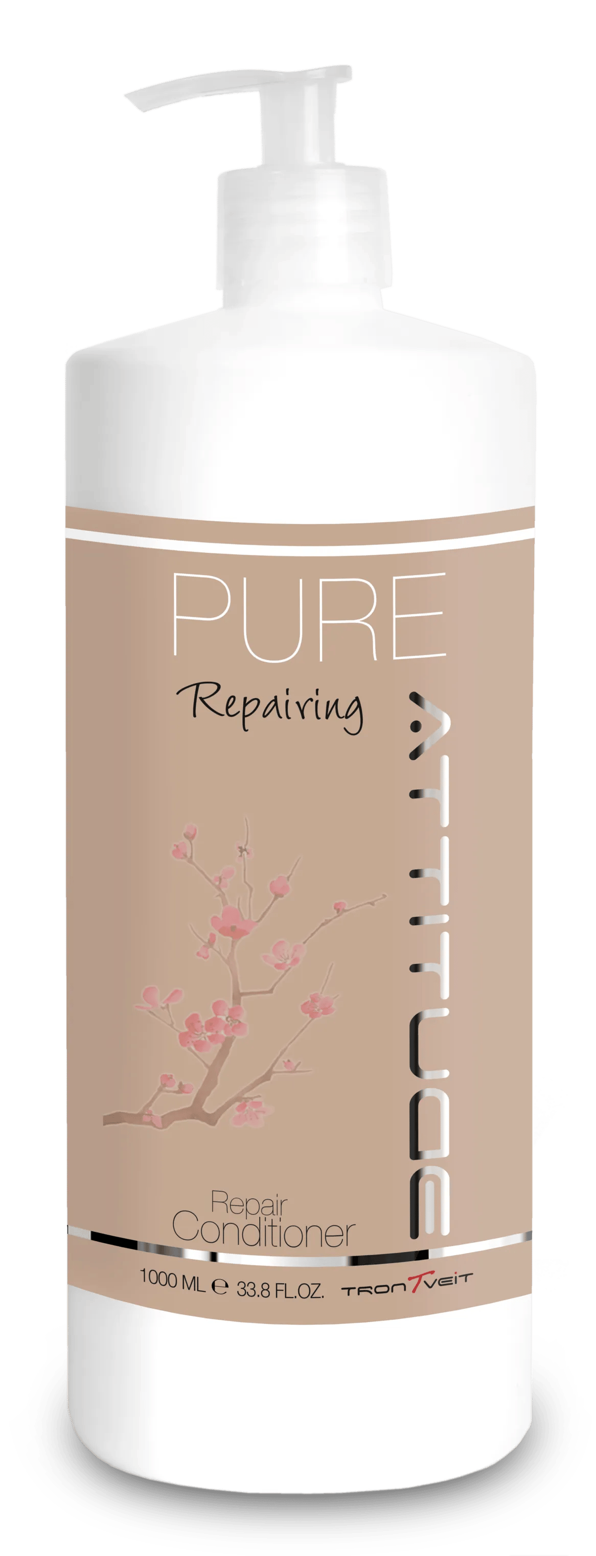 Trontveit Shampoo og hårpleje Pure Attitude Repairing Conditioner i 1000 ml, 1