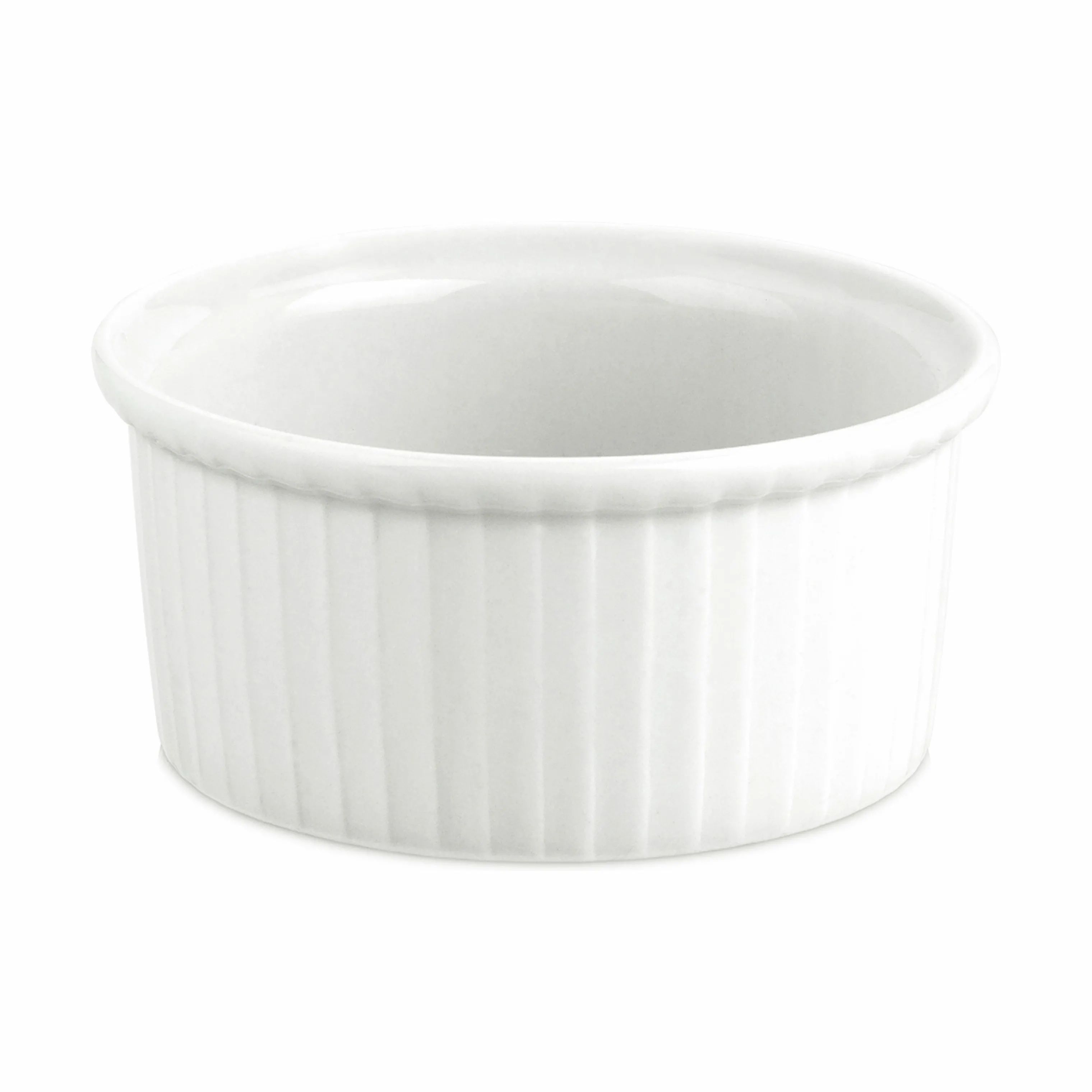 Pillivuyt Ramekiner Ramekin Lav Nr. 1 i hvid, H4 x Ø9 cm, 1