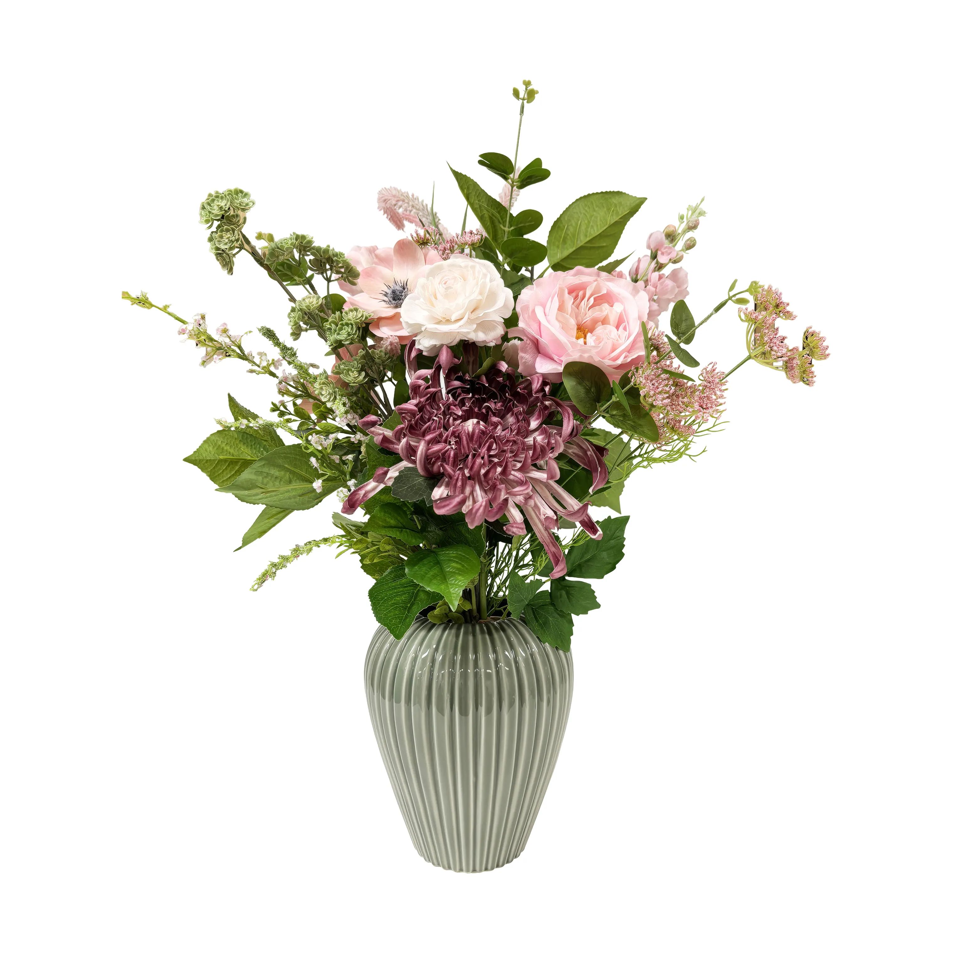 everbloom Kunstige blomster Kunstig Blomsterbuket i Emma, 4
