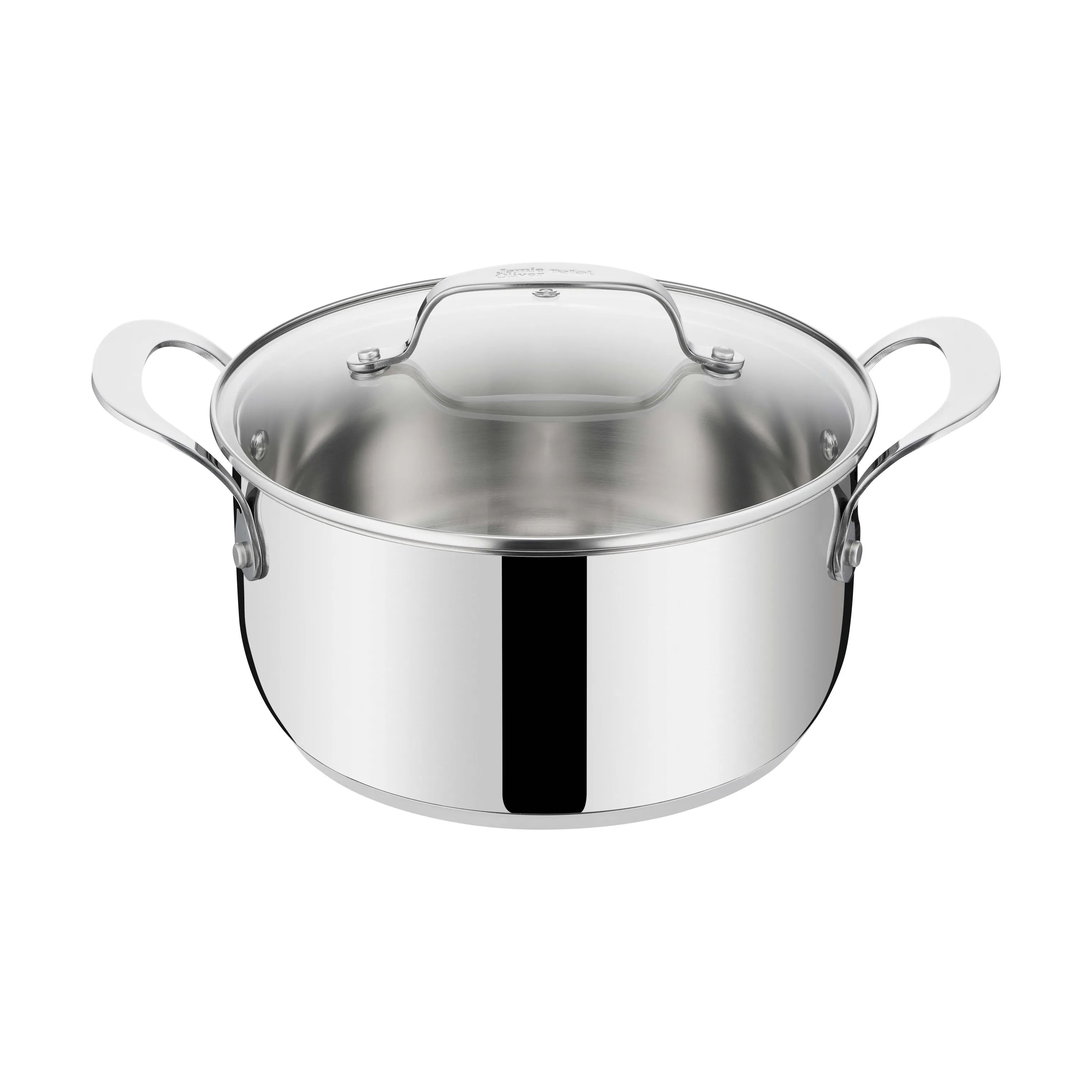 Jamie Oliver by Tefal Grydesæt Kitchen Essential Essential Grydesæt - 6 dele i Sølv, 4