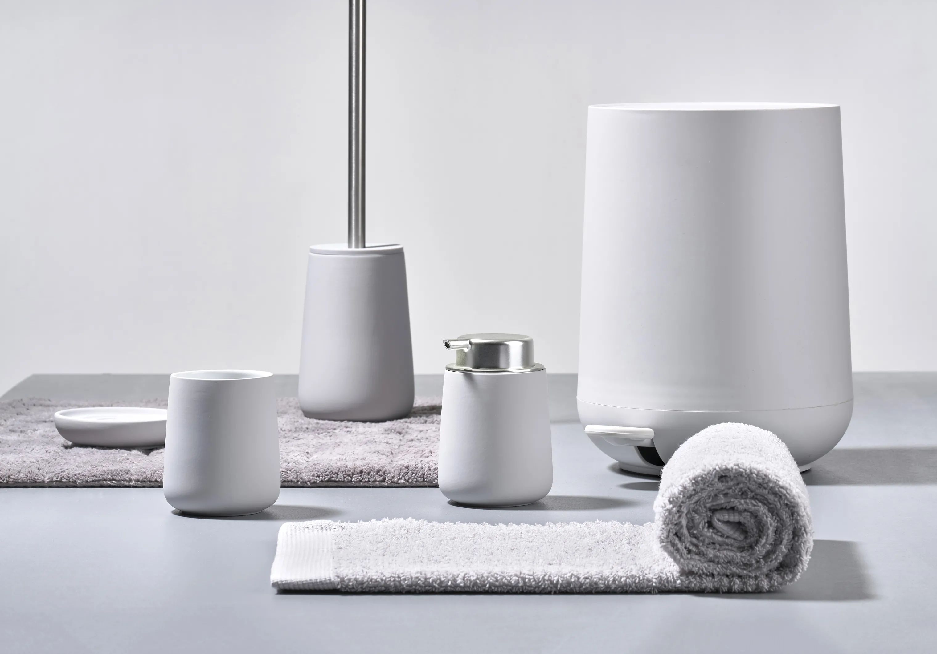 Zone Håndklæder Classic Håndklæde i Soft Grey, B50 x L100 cm, 2