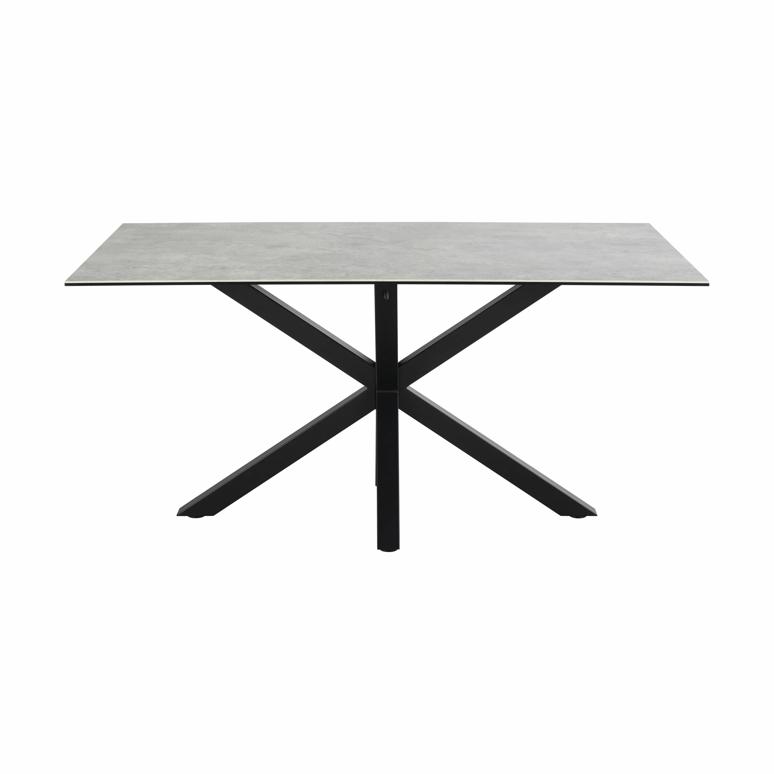 CASA Living Spiseborde Heaven Spisebord i Grå anista, H75,5 x B160 x L90 cm, 1