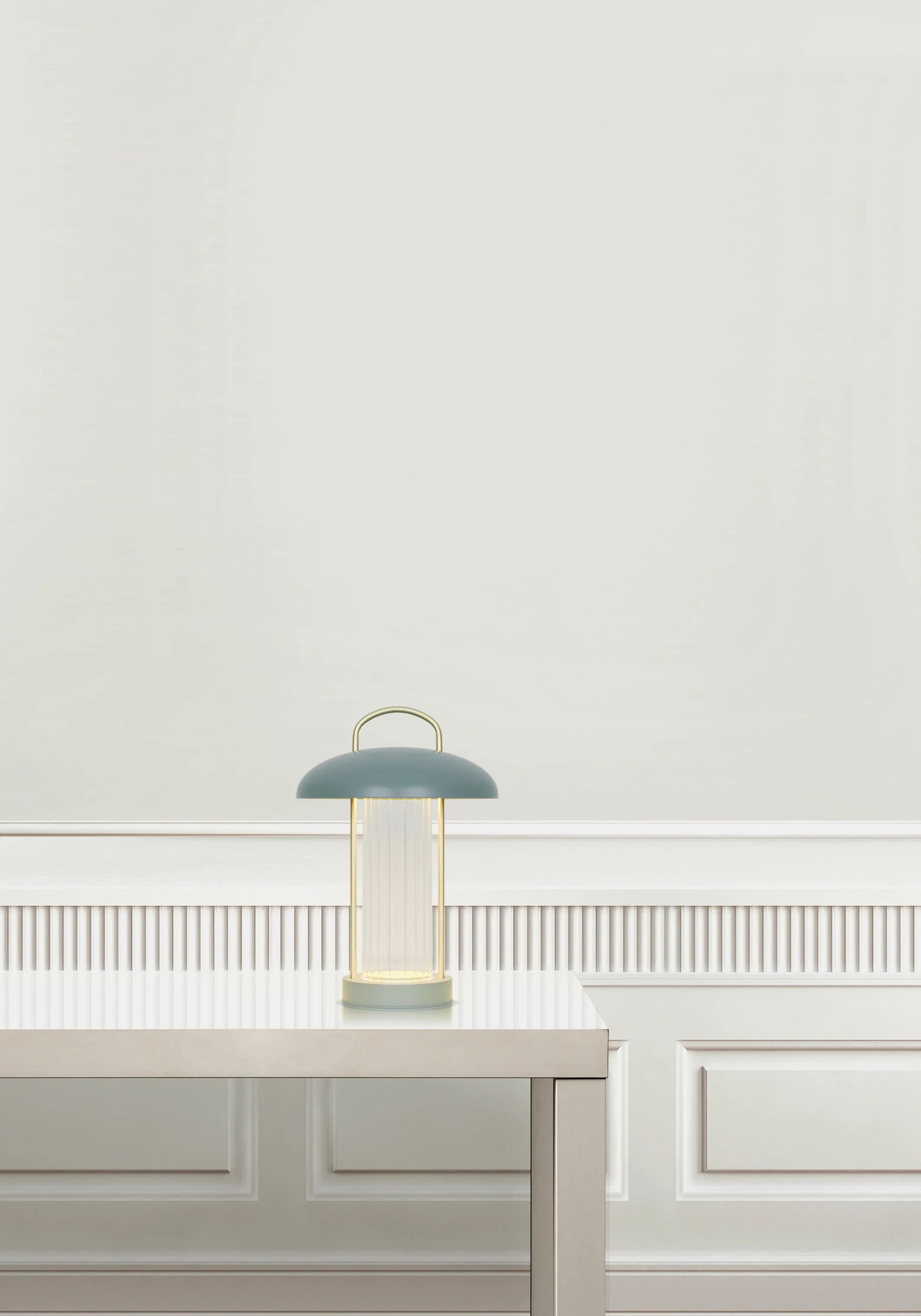 Nordlux Bordlamper Mirano LED Bordlampe i Støvet grøn / Guld, 3