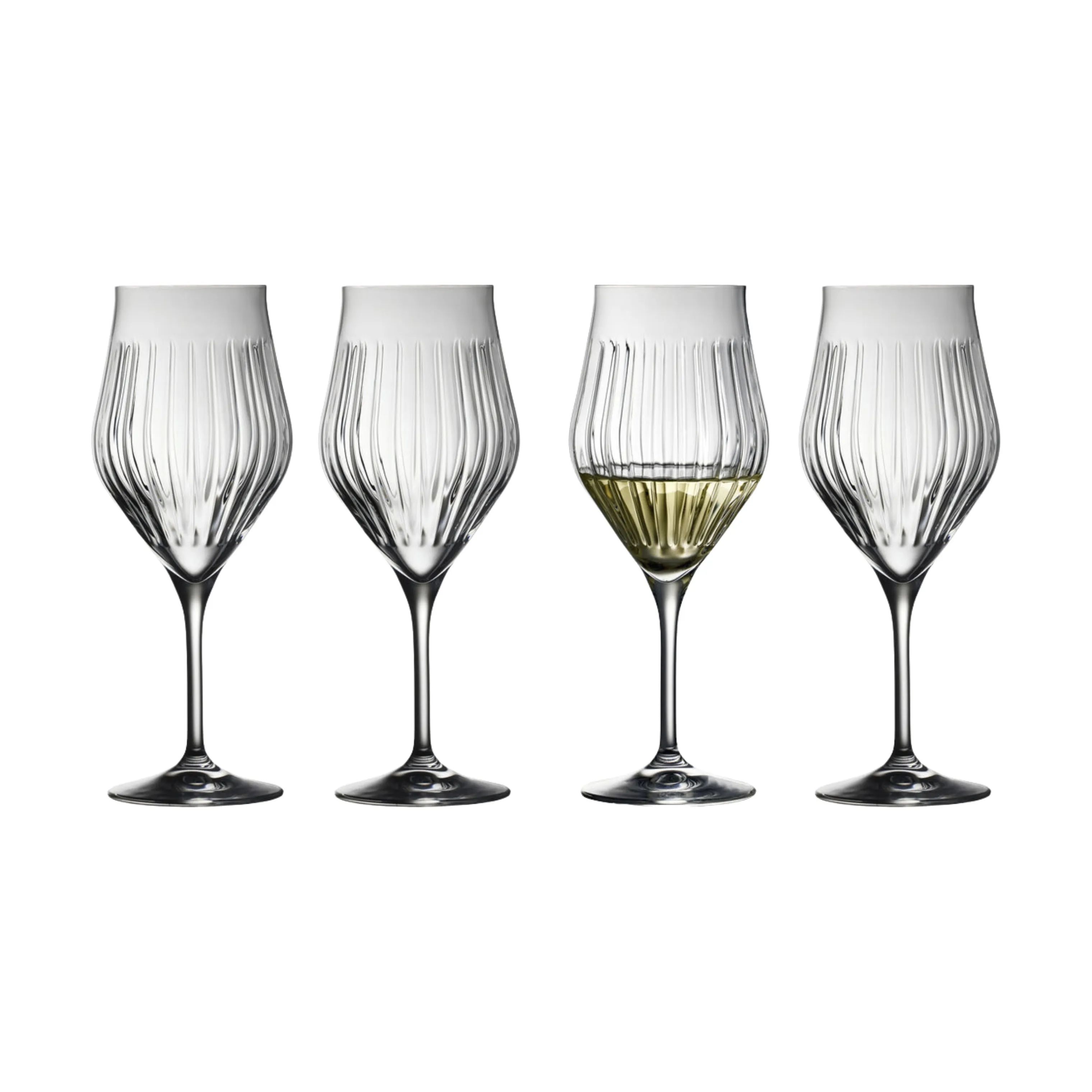 Lyngby Glas Hvidvinsglas Ane Hvidvinsglas - 4 stk. i Klar, 1