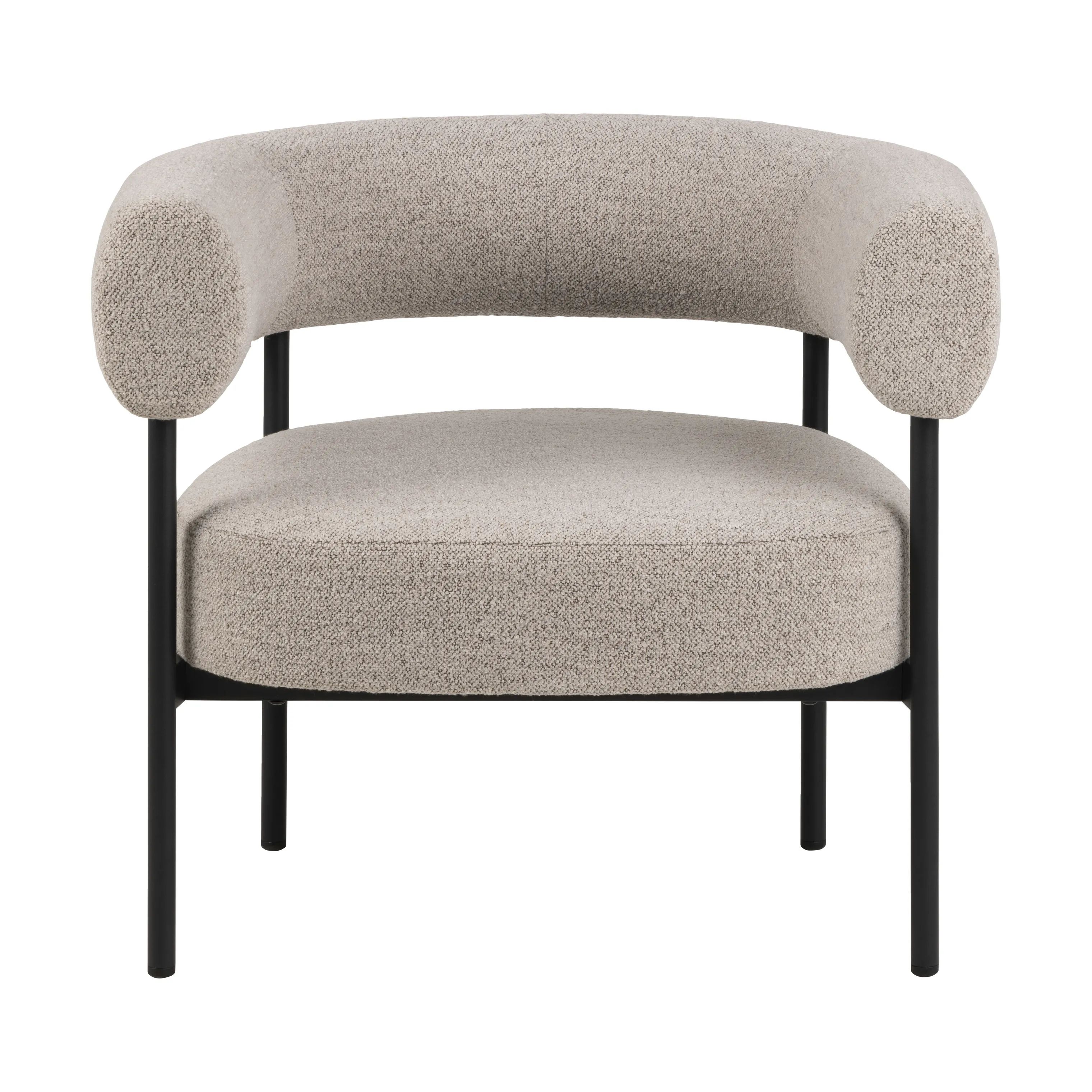 CASA Living Lænestole Oakfield Loungestol i Beige, 1