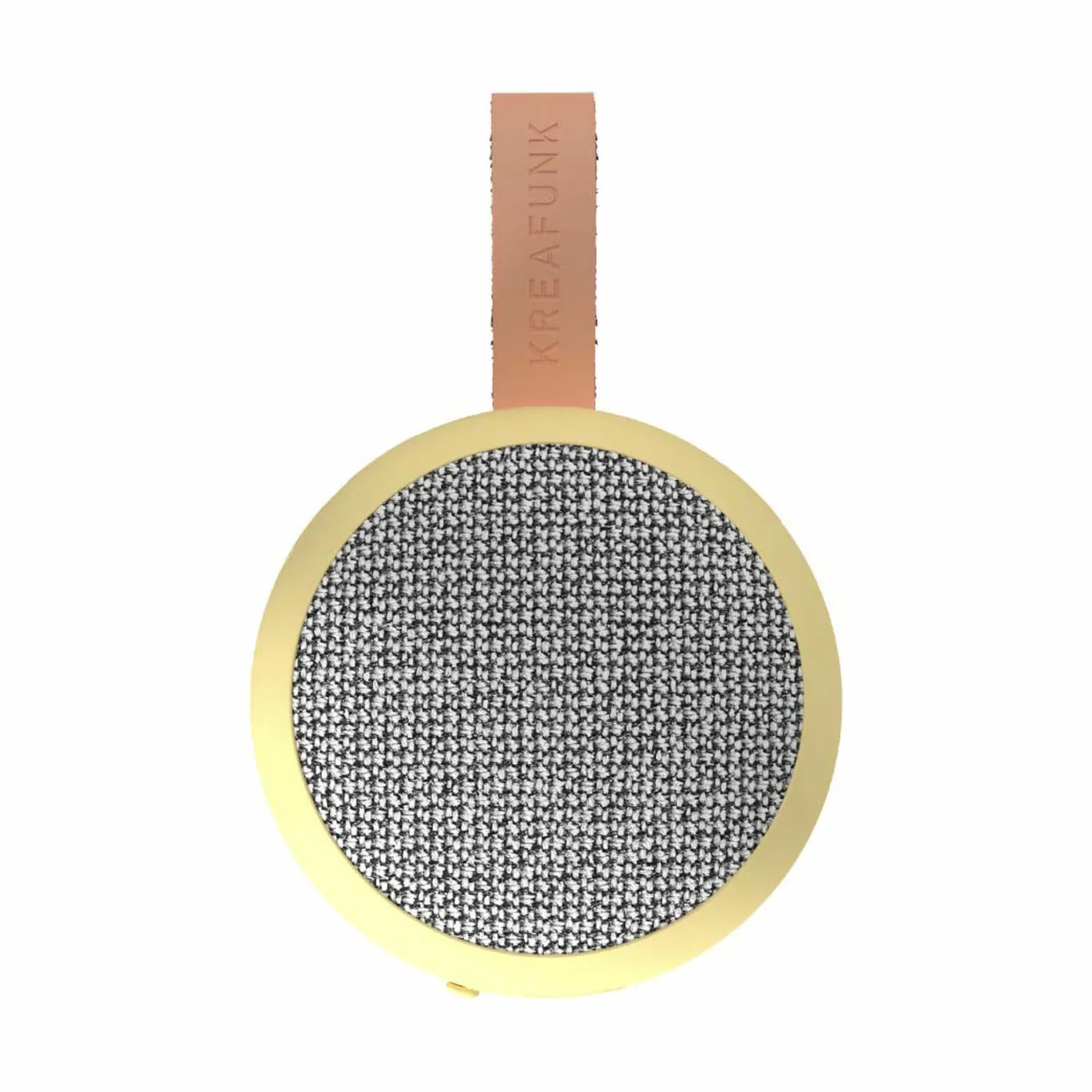 Kreafunk Højtalere aGO II FABRIC Højtaler i Soft Yellow, 3