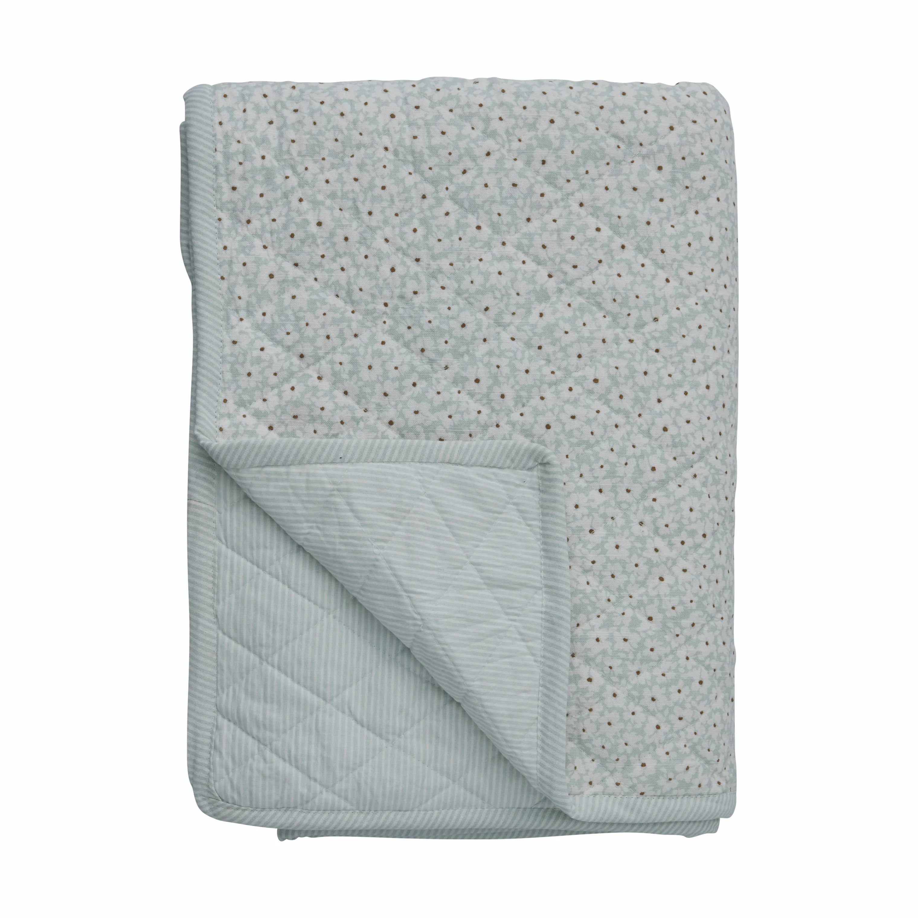 Lene Bjerre Plaider Liberte Plaid i Mint/Hvid, 1