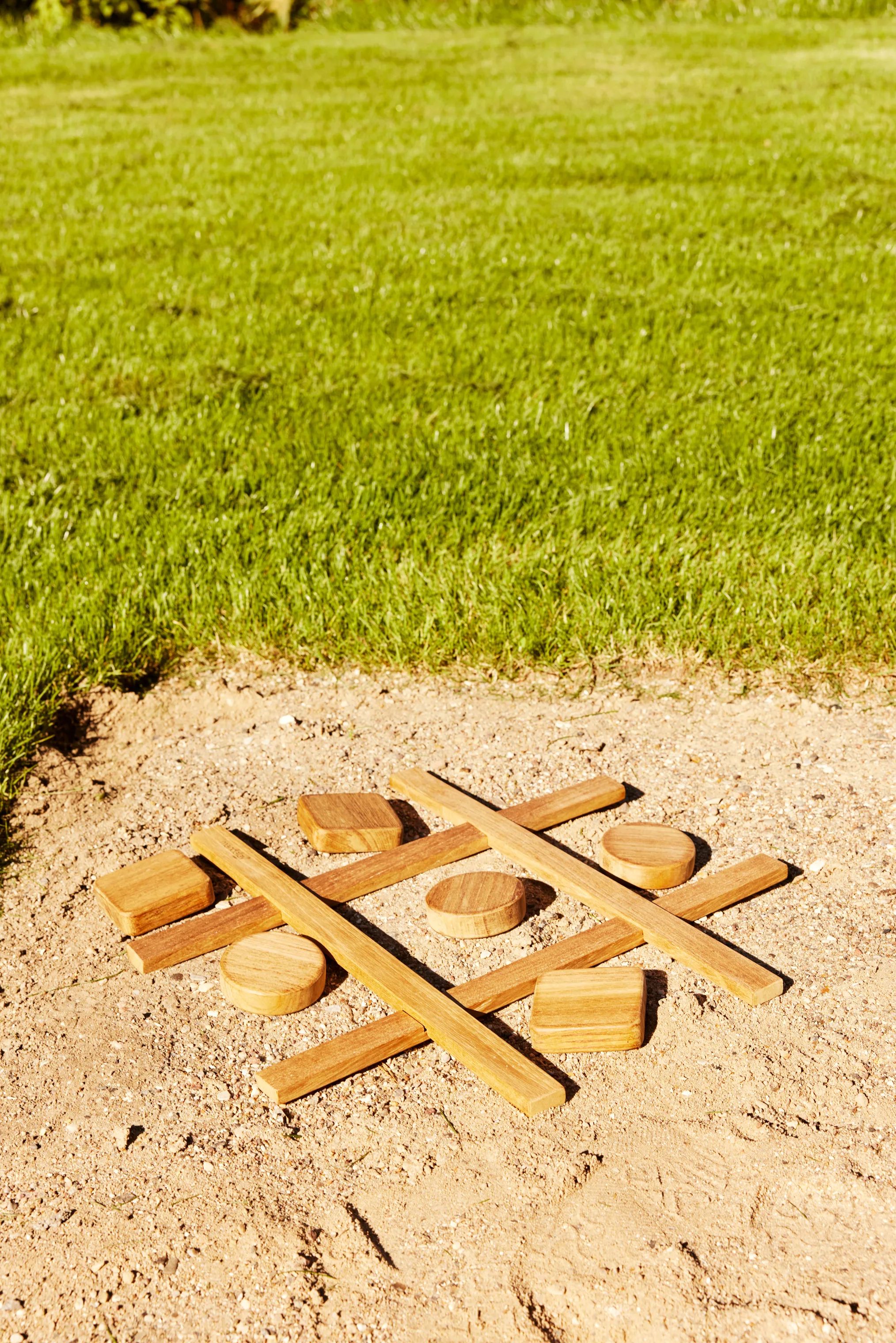 Mandalay Havespil Sussex Kryds & Bolle i Teak, 4