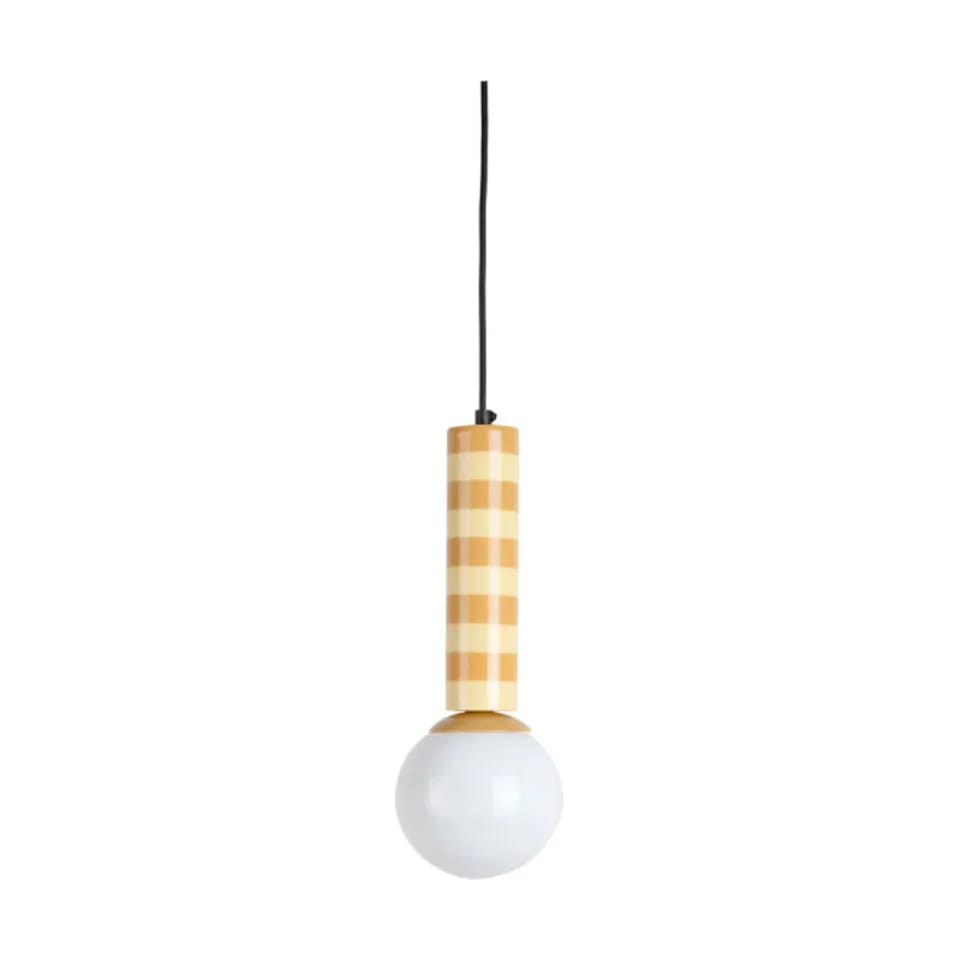 Leitmotiv Pendler Rayado Pendel i Ochre yellow & soft yellow, 1