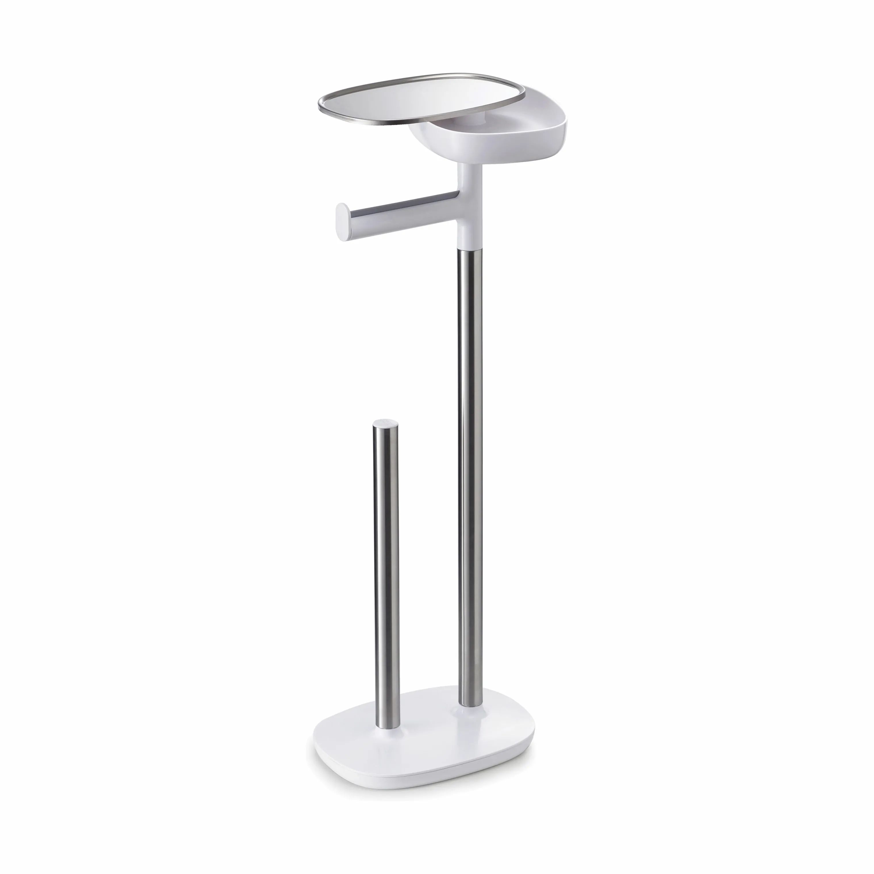 Joseph Joseph Toiletbørster Easystore Toiletpapirholder i hvid;sølv, 68, 4