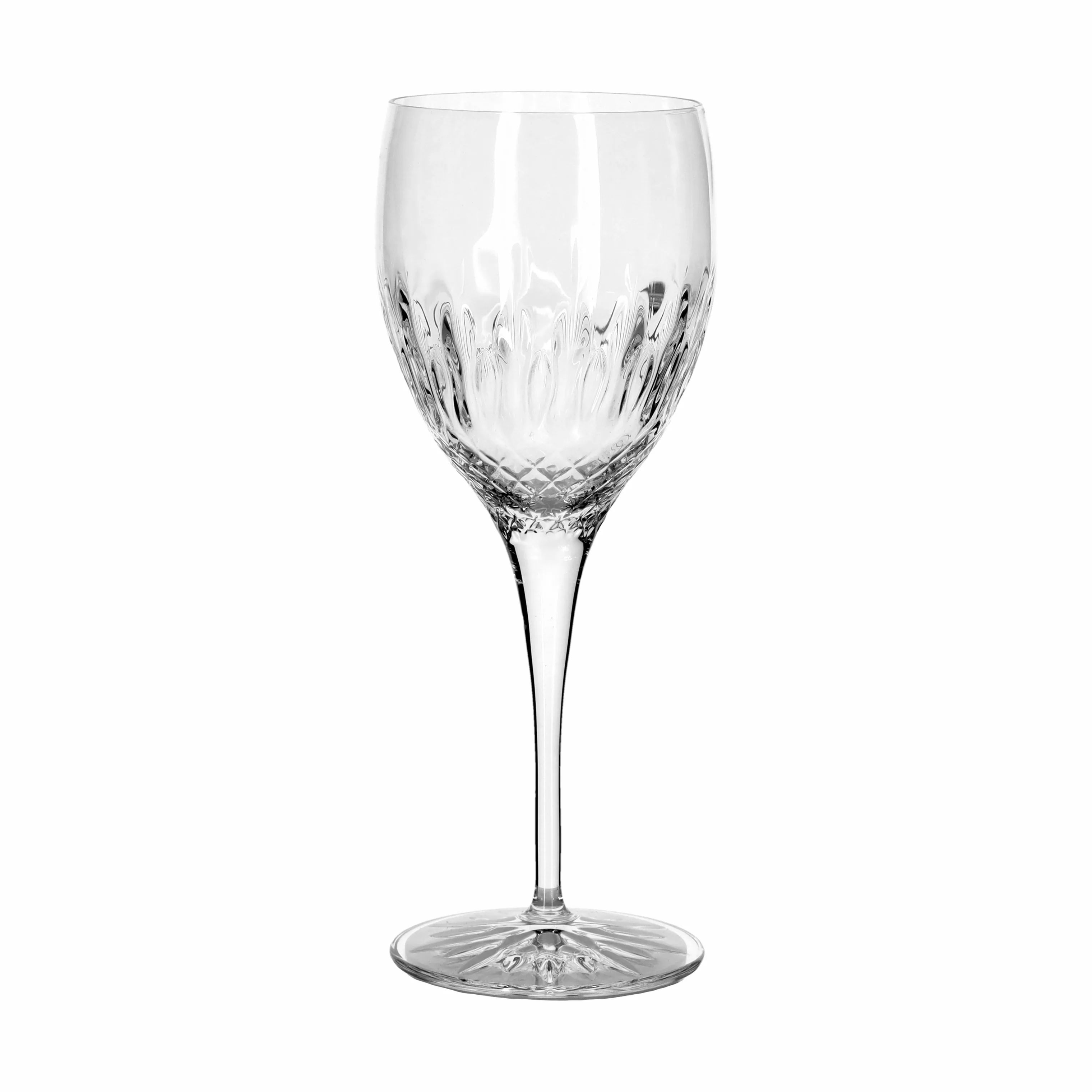 Luigi Bormioli Hvidvinsglas Diamante Hvidvinsglas - 4 stk. i Klar, 38 cl, 4