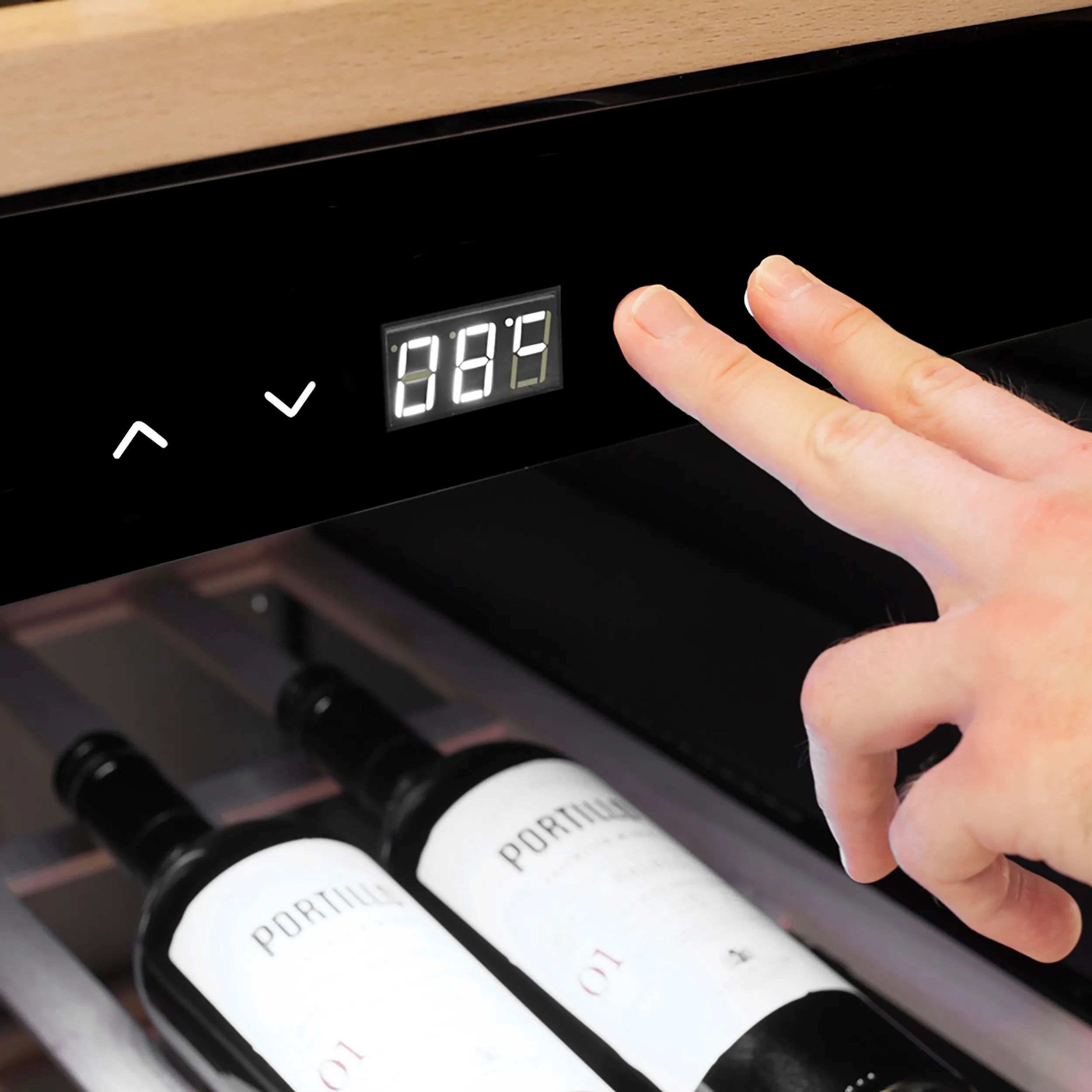Caso Vinkøleskabe WineExclusive Vinkøleskab i Sort, 3
