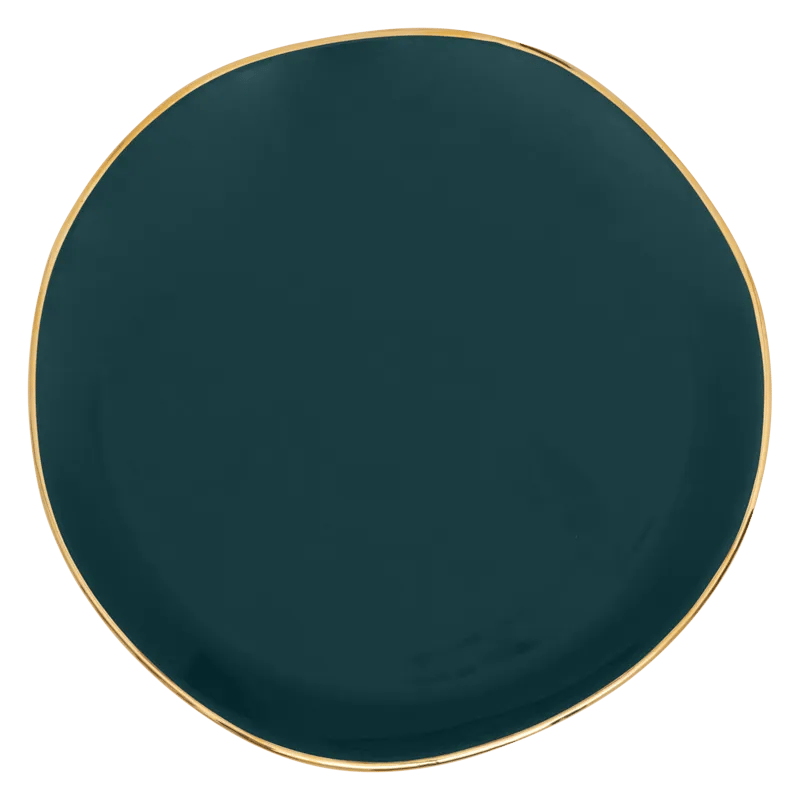 Urban Nature Culture Frokosttallerkener Good Morning Tallerken i Green blue, 1