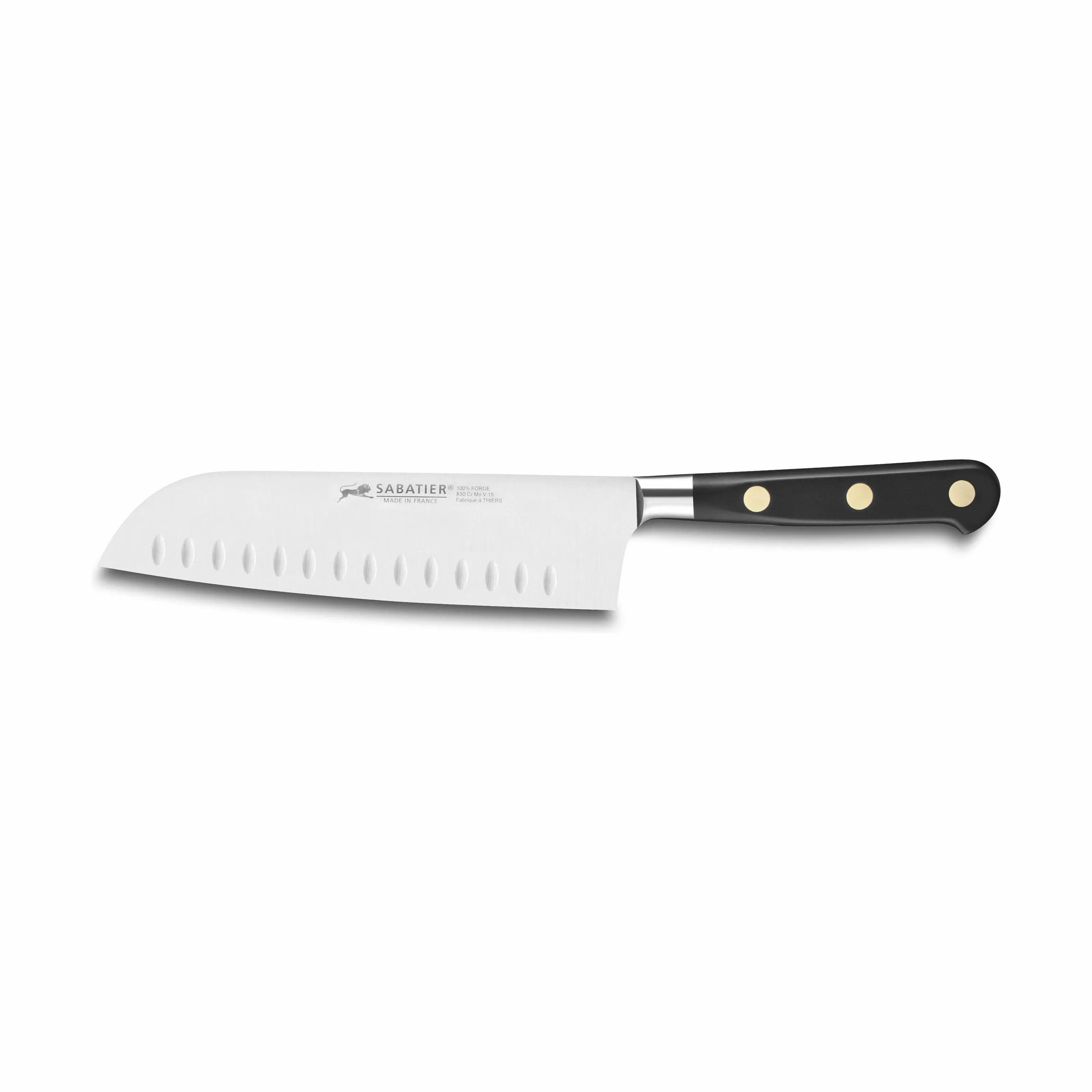 Lion Sabatier Santokuknive Ideal Santokukniv i Stål/sort, 1