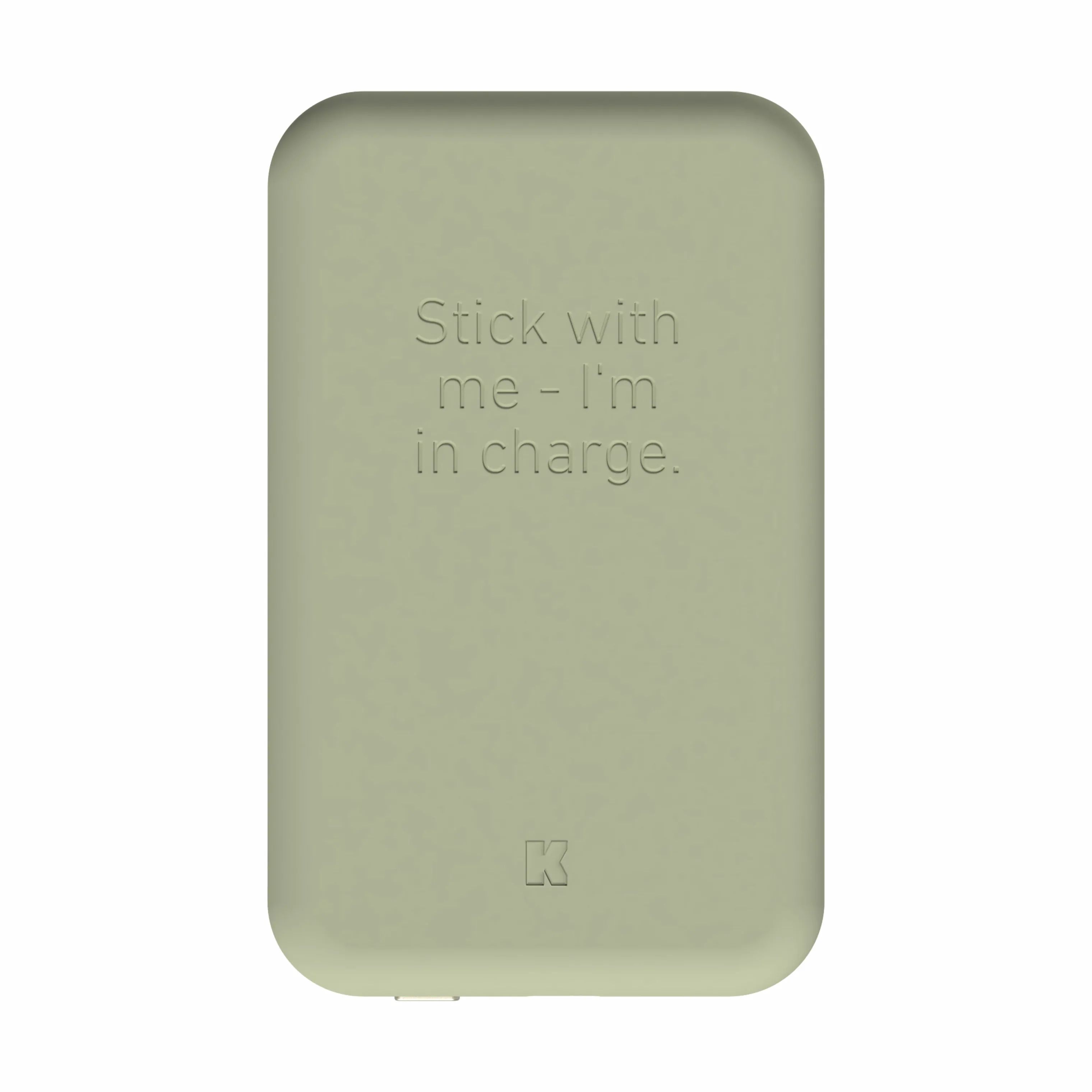 Kreafunk Øvrigt interiør toCHARGE QI Ladestation i Dusty Olive, 1