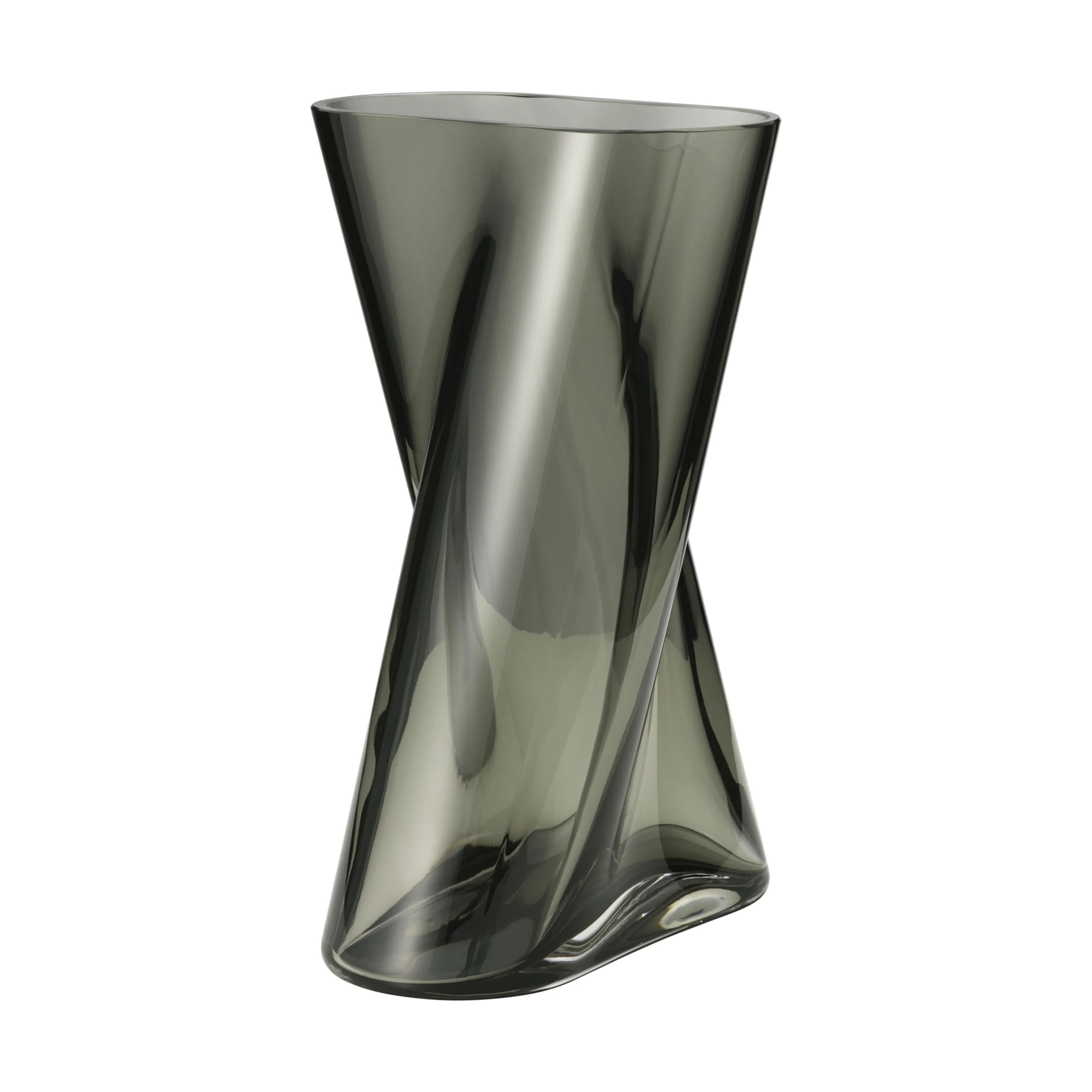 Georg Jensen Vaser Lituus Vase i Smokey, 24 cm, 1