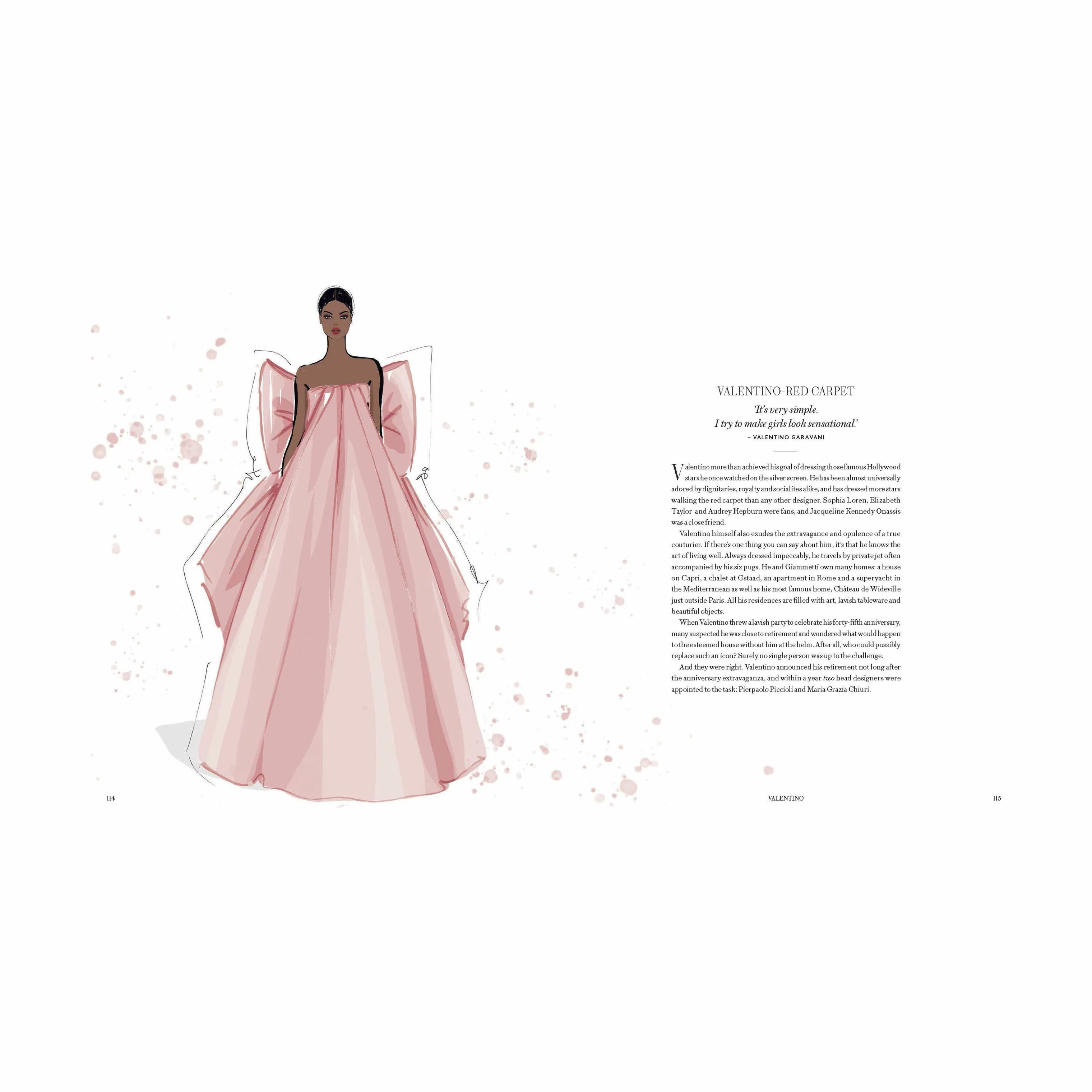 New Mags Coffee table books The Illustrated World of Couture i Sort, 3
