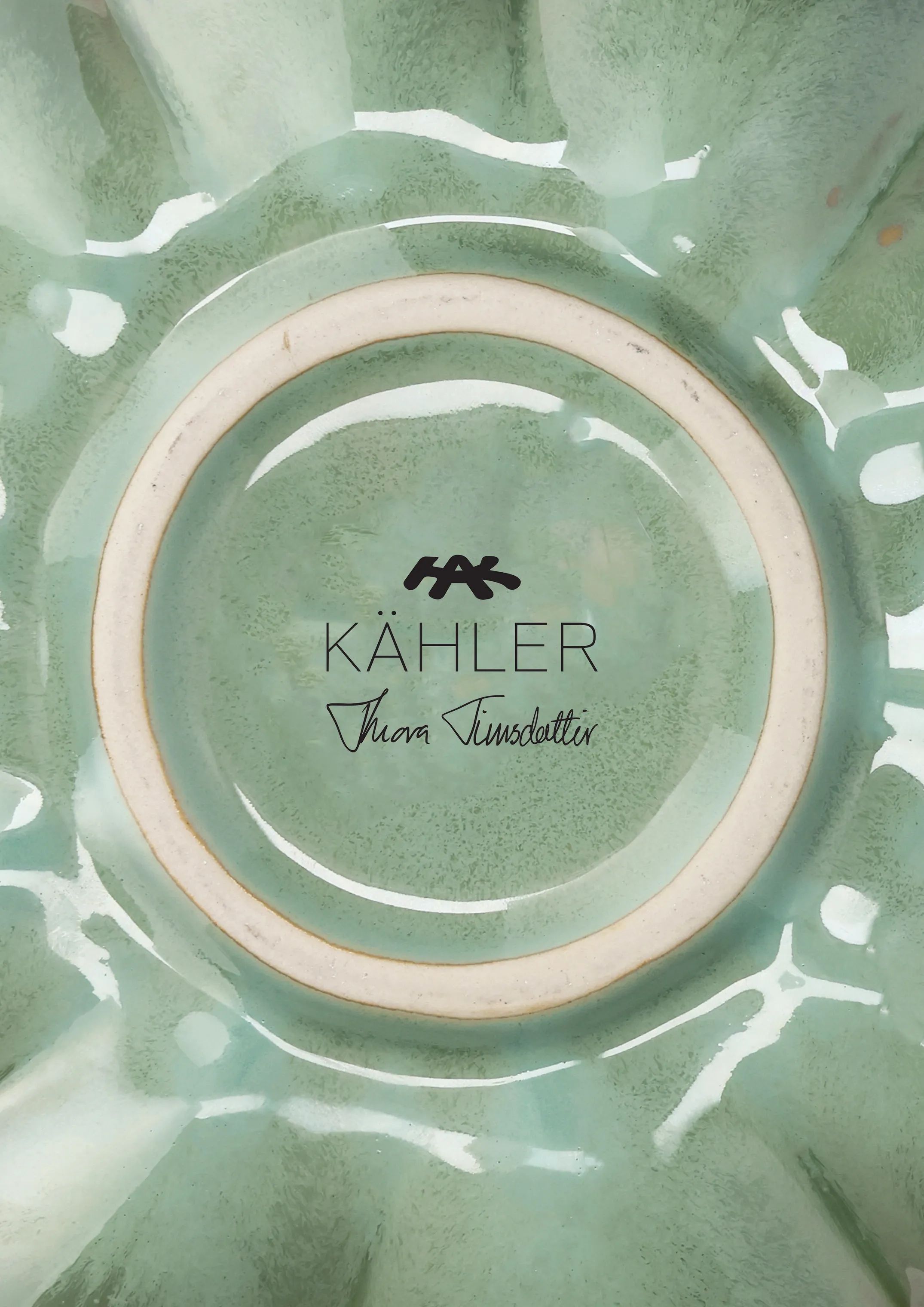 Kähler Vaser Kantarel Vase i Grøn, 5