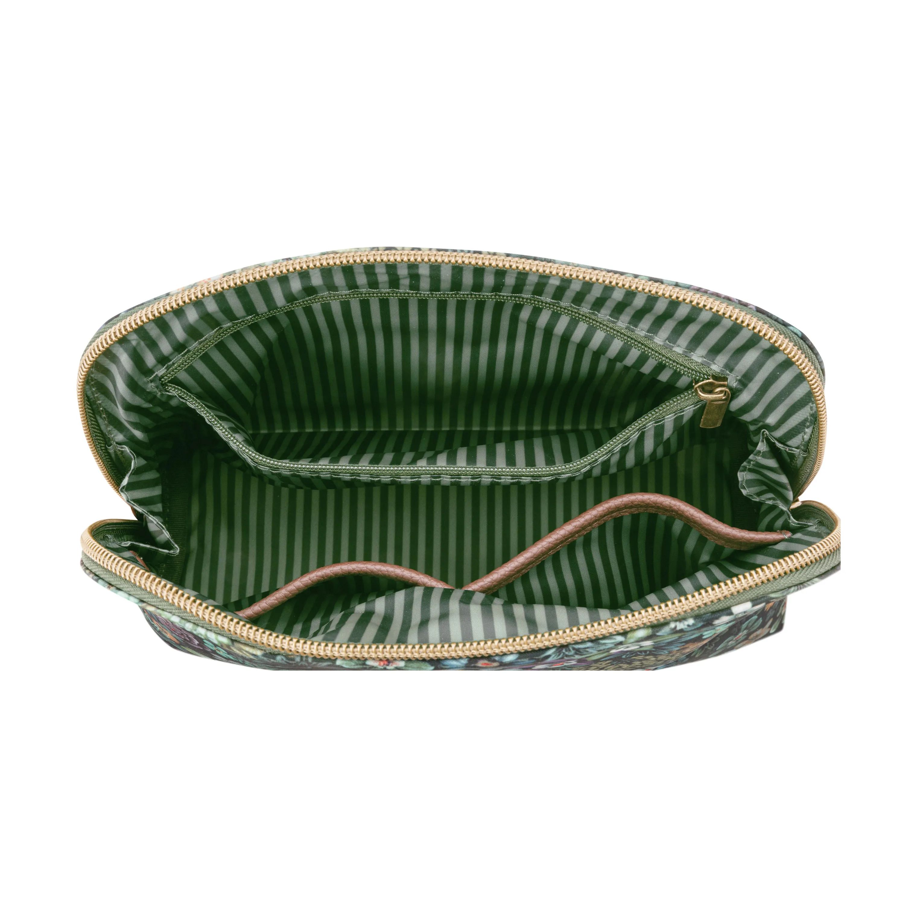 PIP Studio Toilettasker Coby Kosmetiktaske - Medium i Dark Green, 4