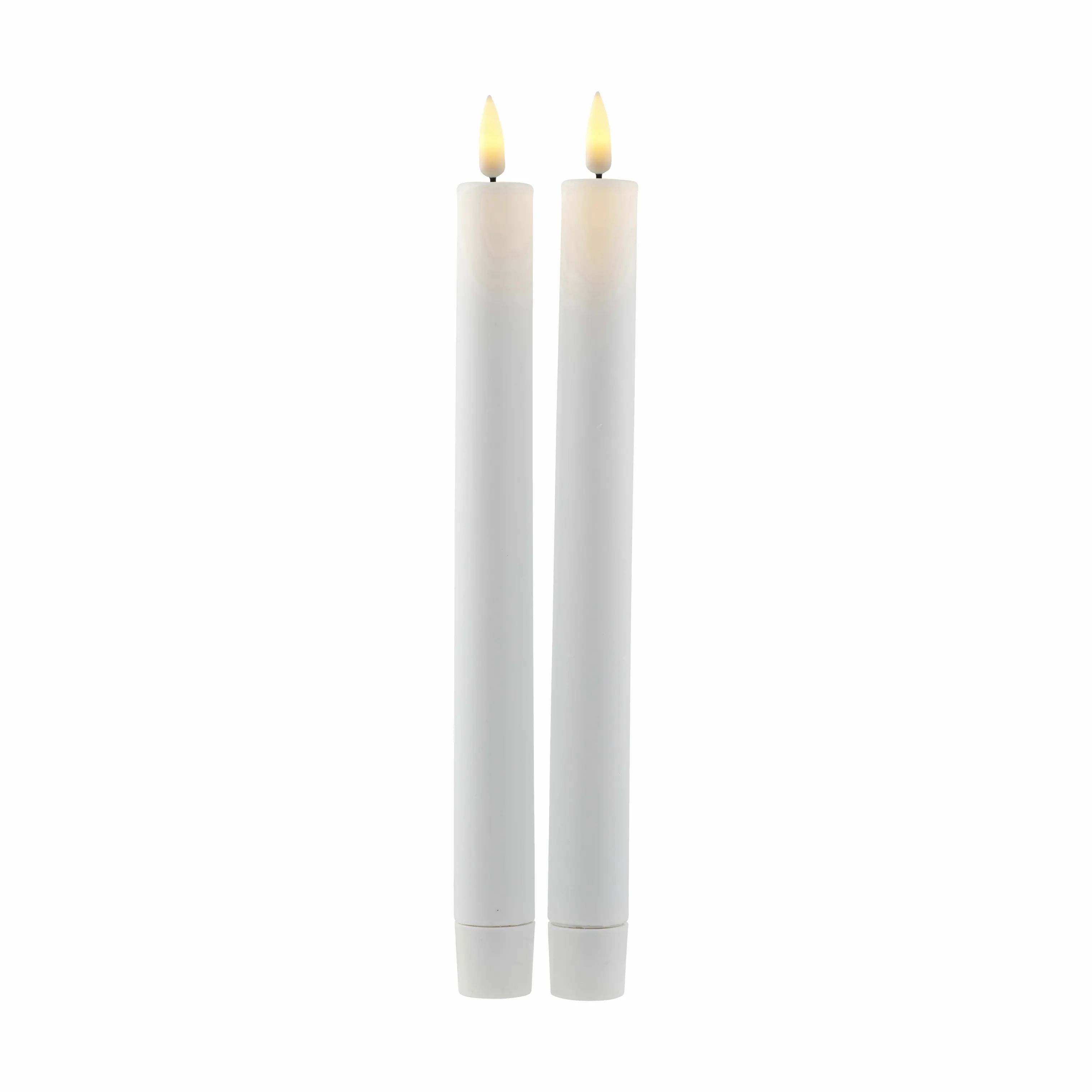 Sirius LED-lys Sille Genopladelig LED Kronelys - 2 stk. i Hvid, 25 cm, 1