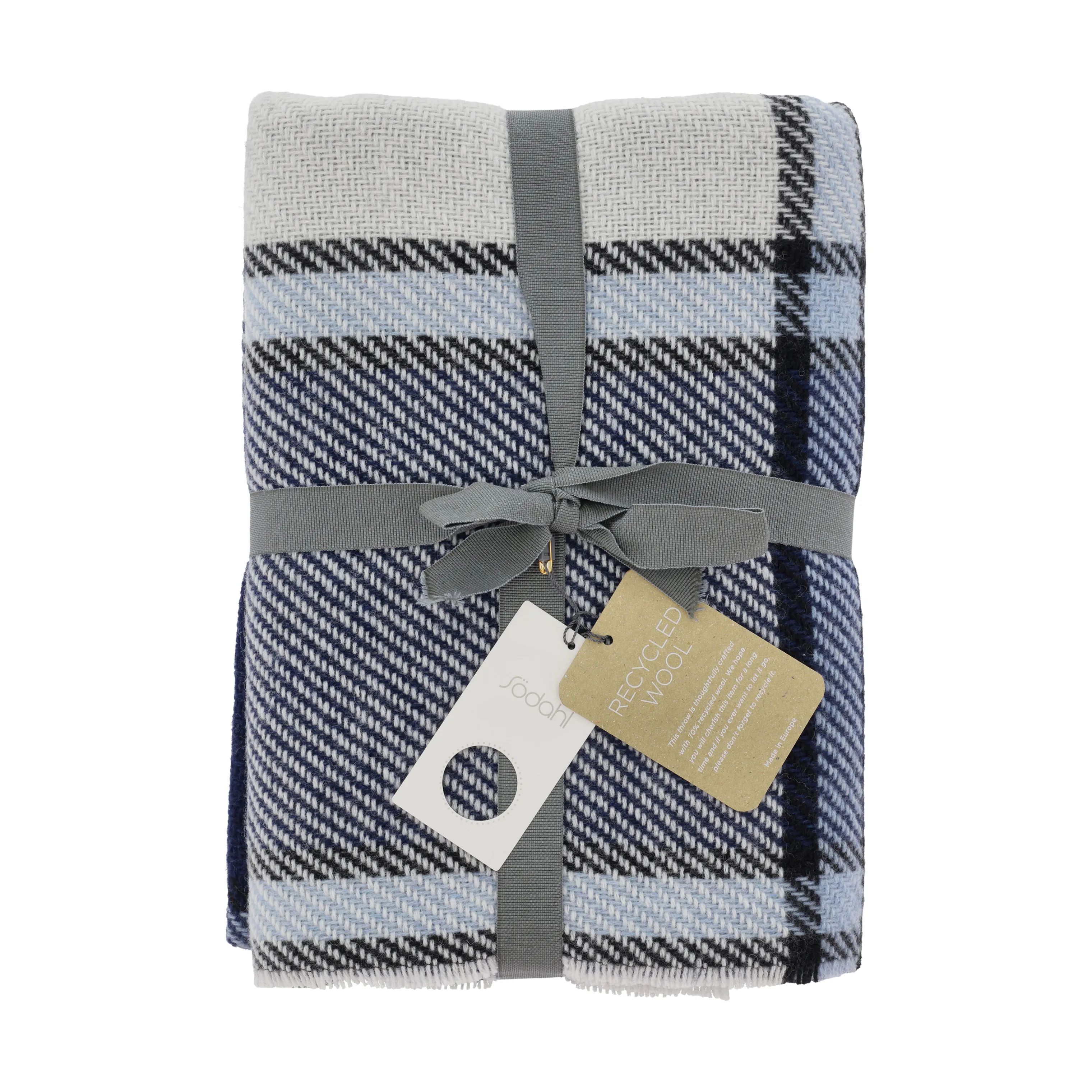 Södahl Plaider Precise Plaid i Blue, 3