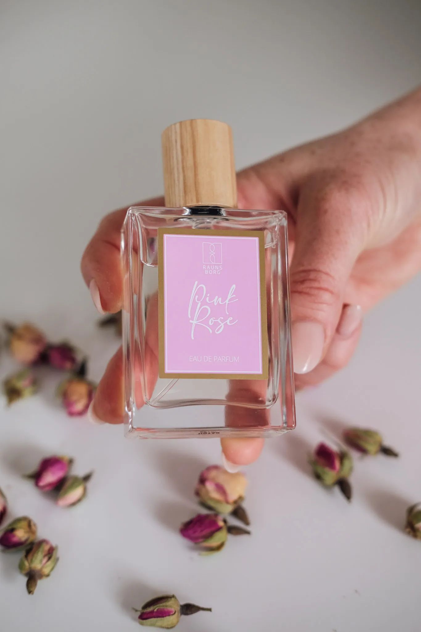 Raunsborg Gaveæsker Parfume - Pink Rose EDP i Hvid, 2