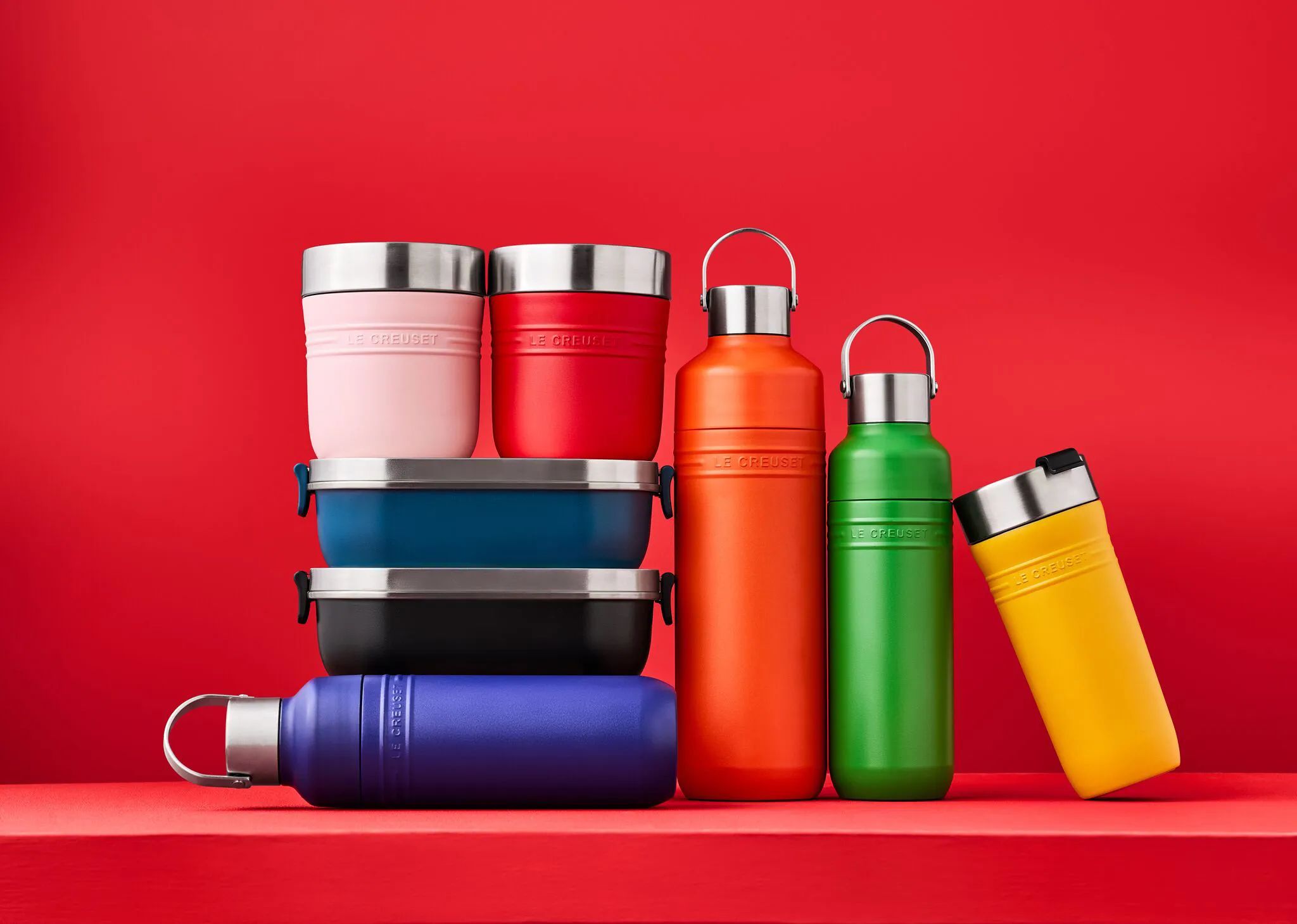 Le Creuset Termoflasker On the Go Termoflaske i Bamboo, 500 ml, 2