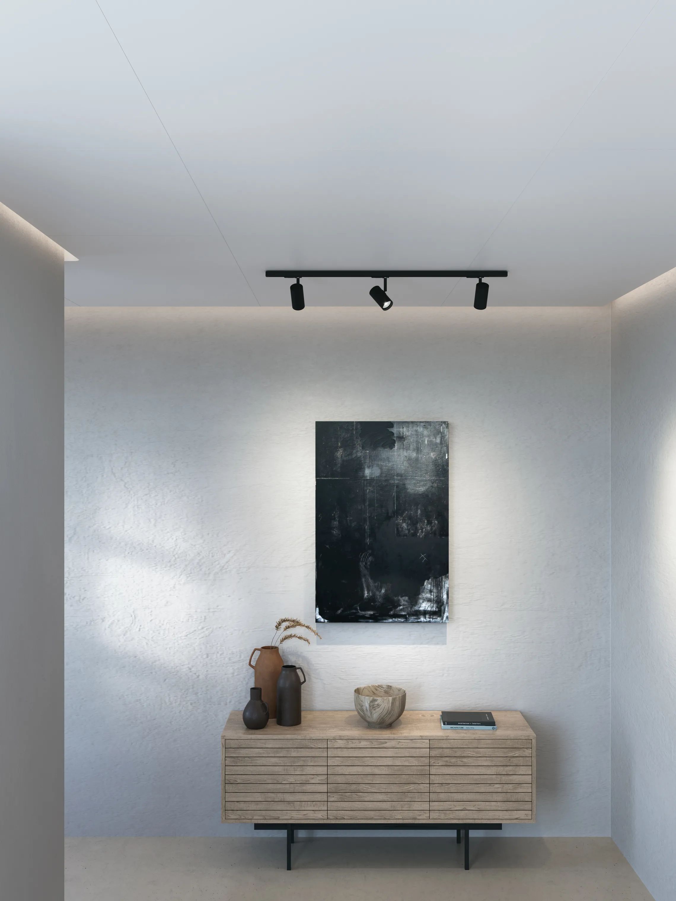 Belid Loftlamper Tyson Skinne i Sort, 2