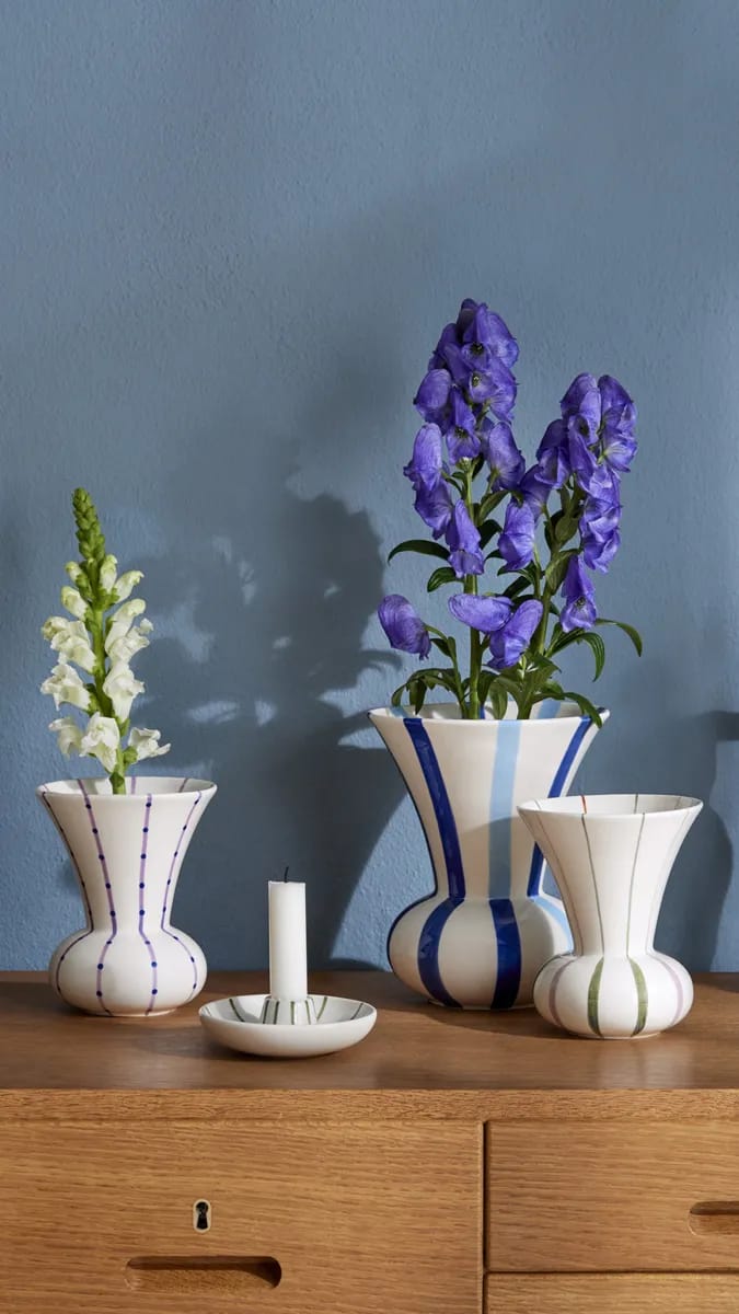 Kähler Vaser Signature Vase i Lilla, 15 cm, 5