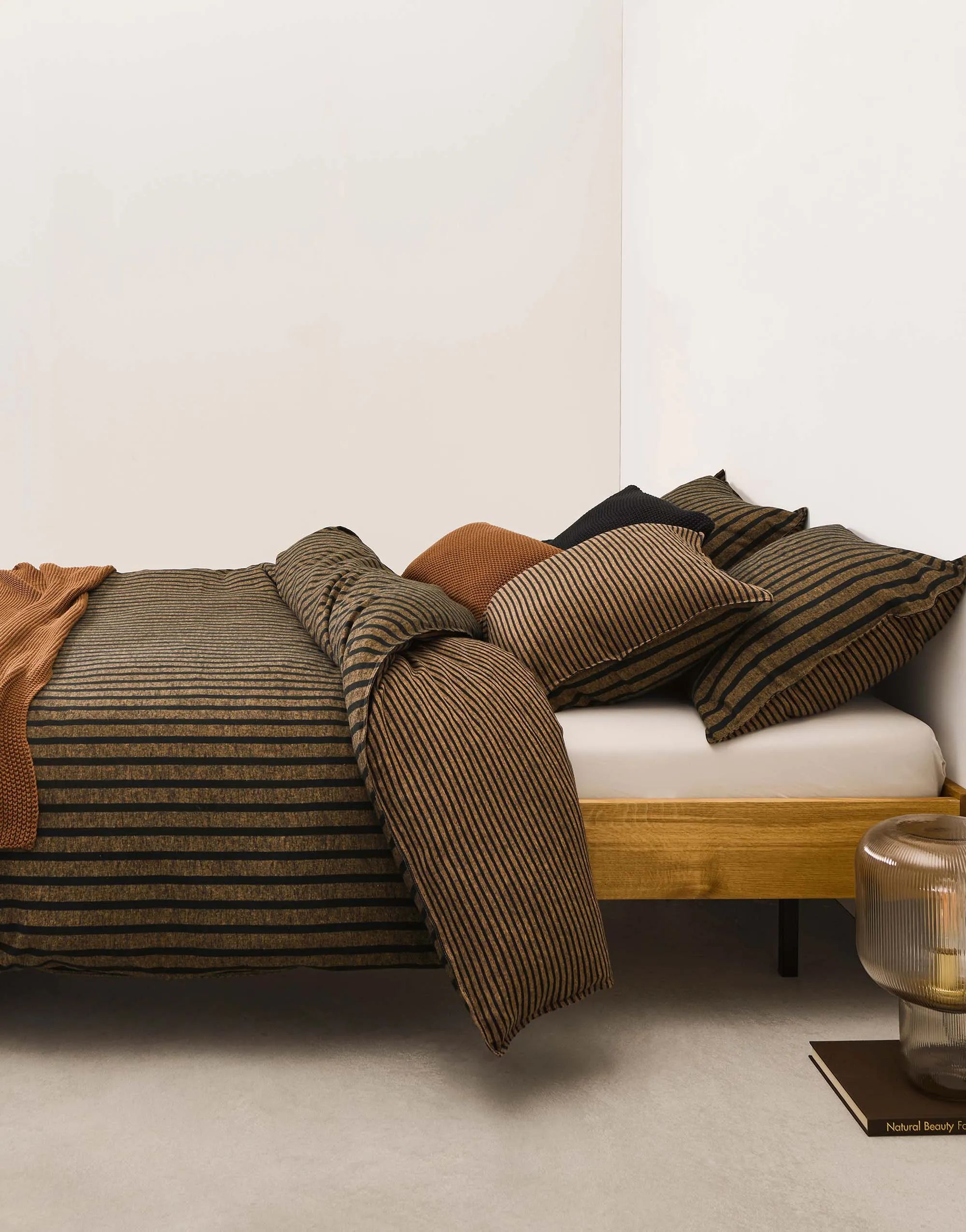 Marc O'Polo Lagner Premium Organic Jersey Boxlagen i Ecru, 180/200 x 200/220 cm, 3