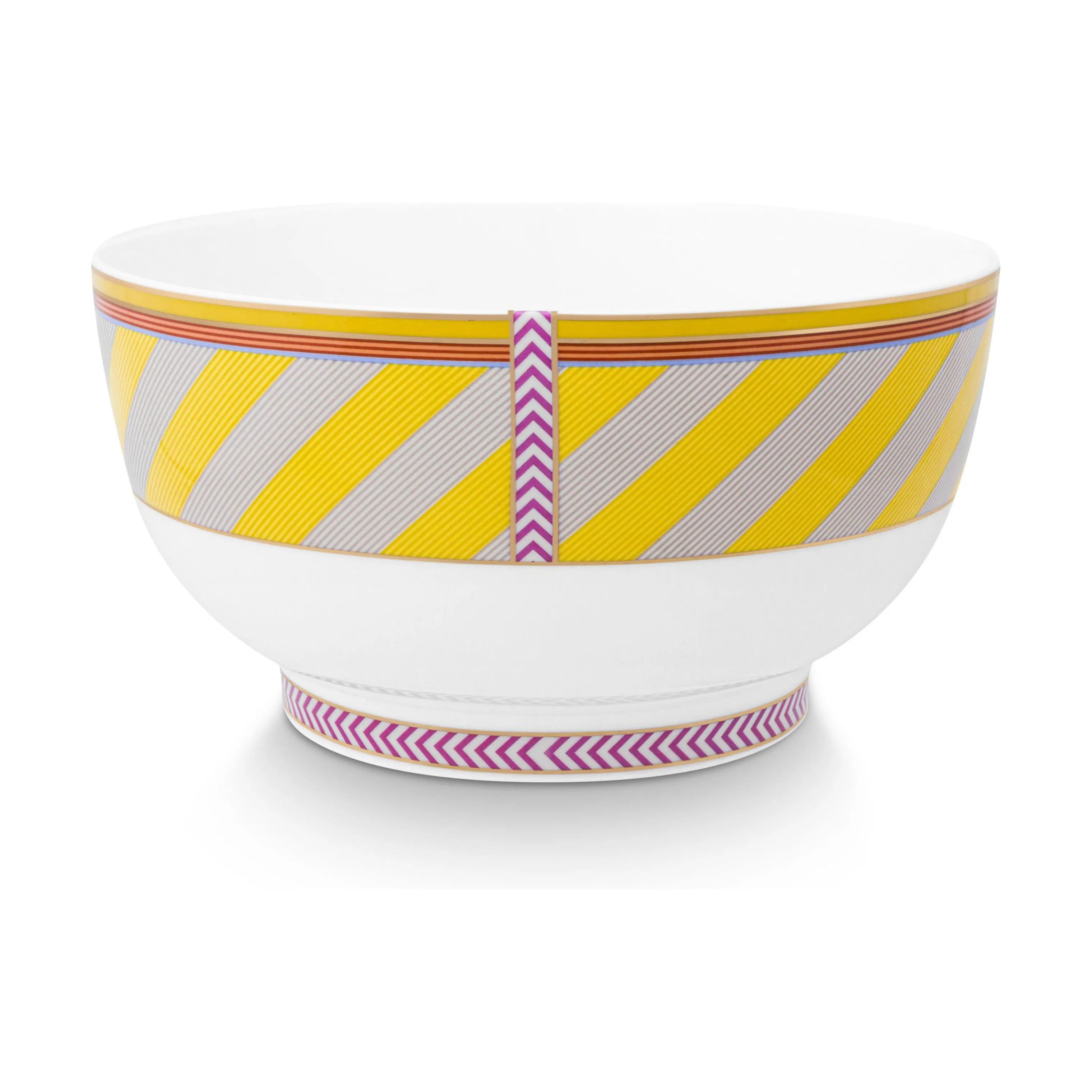 PIP Studio Serveringsskåle Pip Chique Serveringsskål i Yellow, 20,5 cm, 1