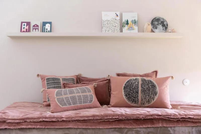 Vivaraise Plaider Fara Plaid i Rose, 2