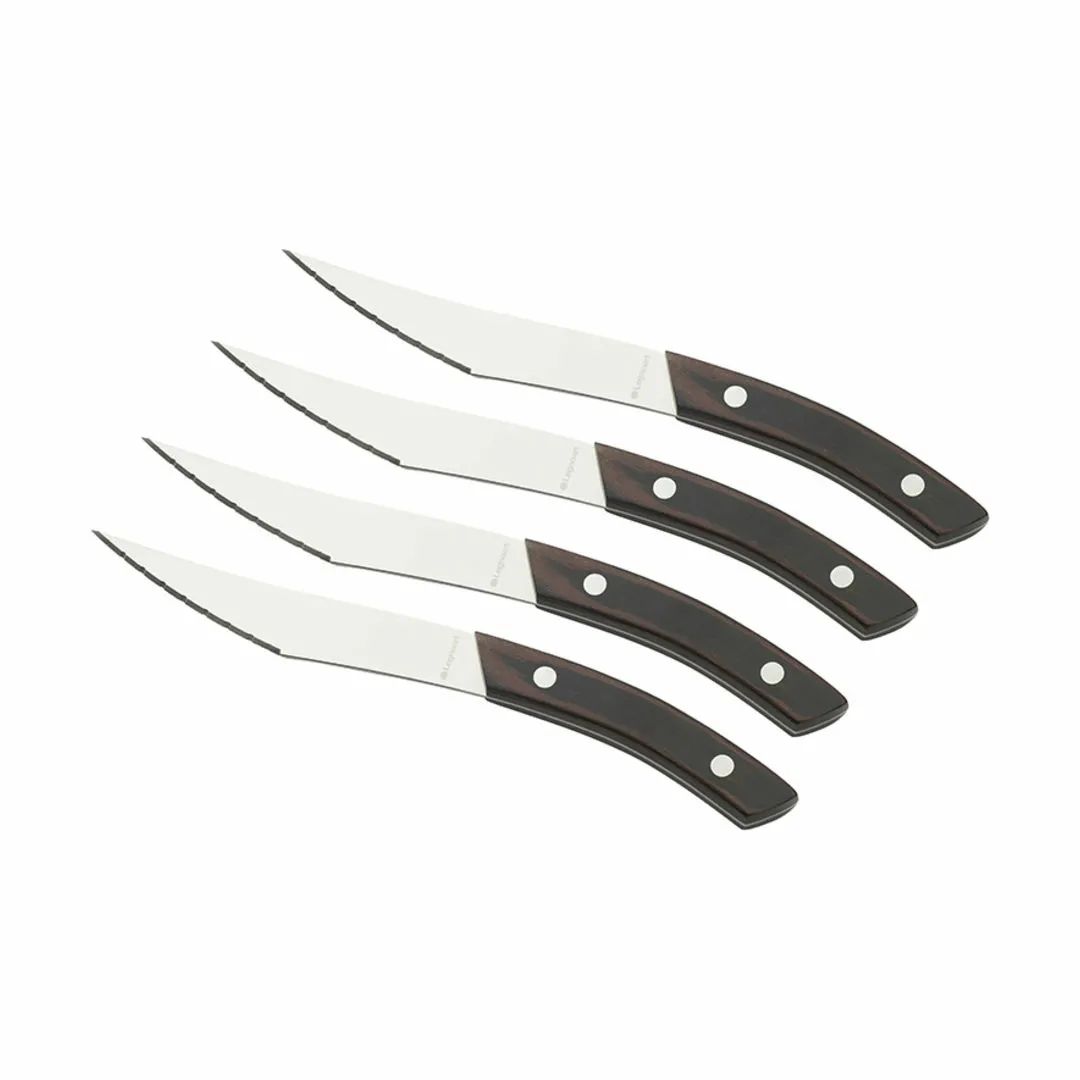 Legnoart Steakknive Napoli Pizza og steakknive - 4 stk. i Mørk, 1