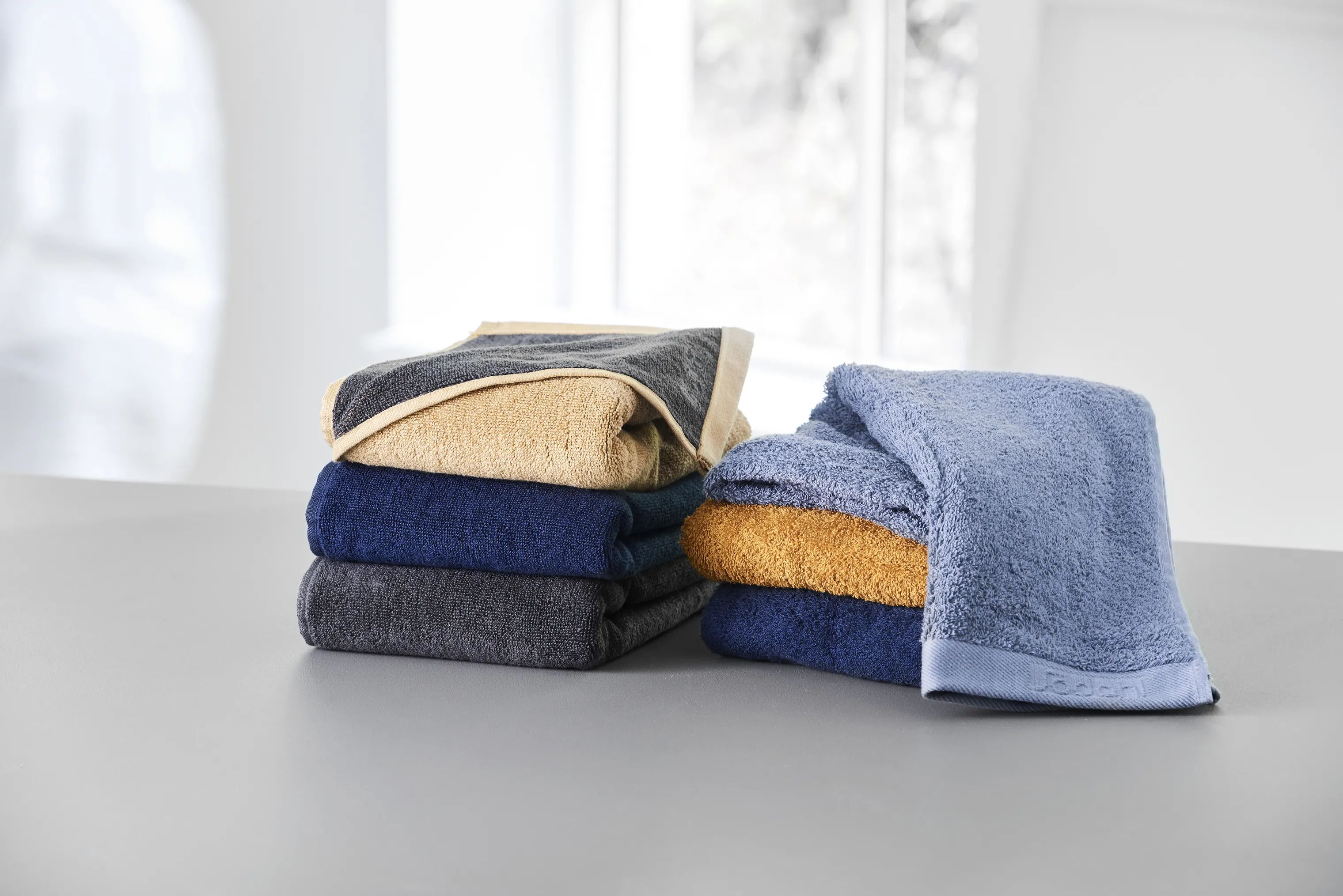 Södahl Håndklæder Organic Comfort Håndklæde i Indigo, B50 x L100 cm, 2