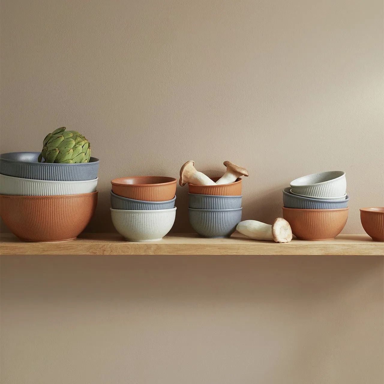 Rosenthal Skåle Thomas Clay Skål i Rock, 15,8 cm, 2