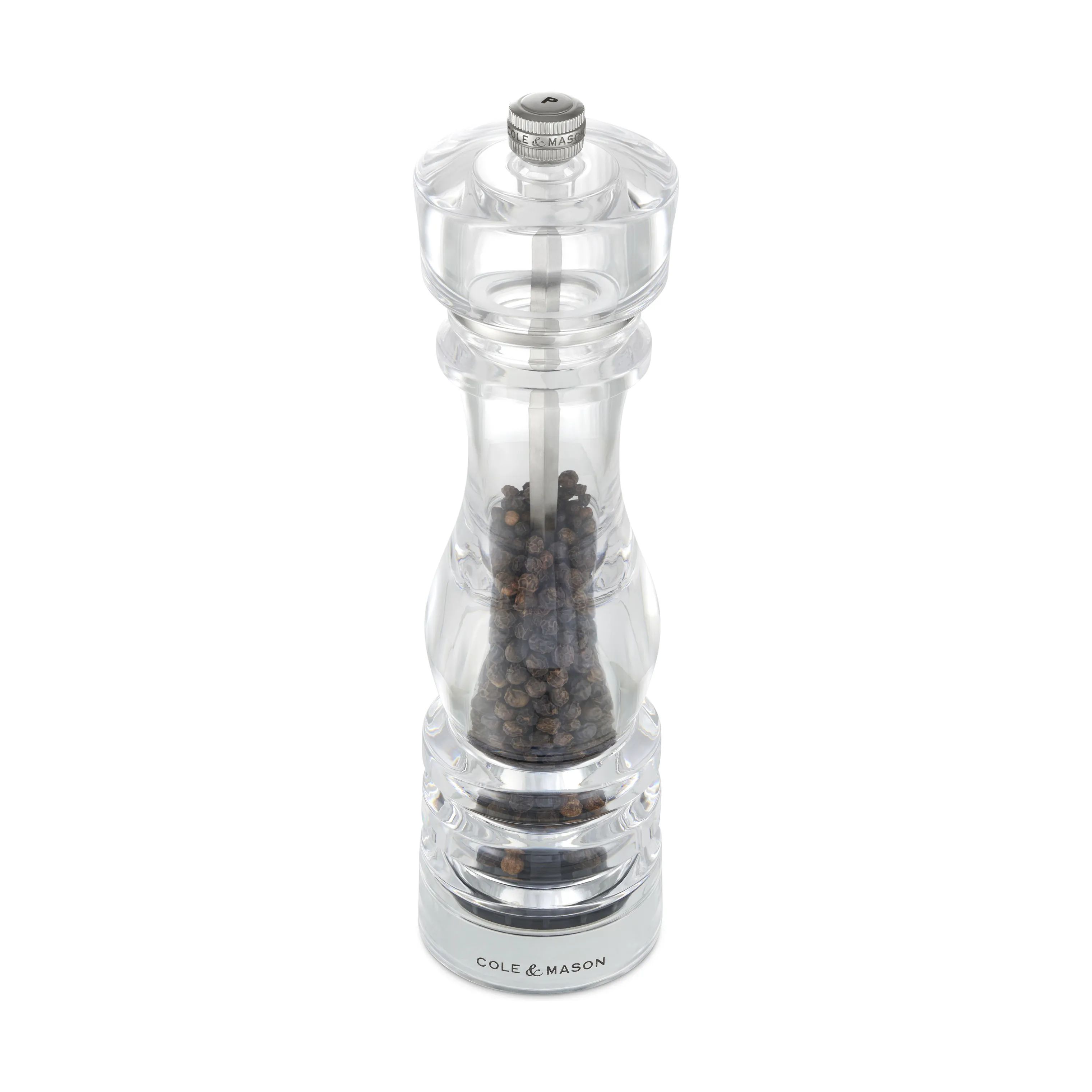 Cole&Mason Peberkværne London Peberkværn i Klar, 22 cm, 7