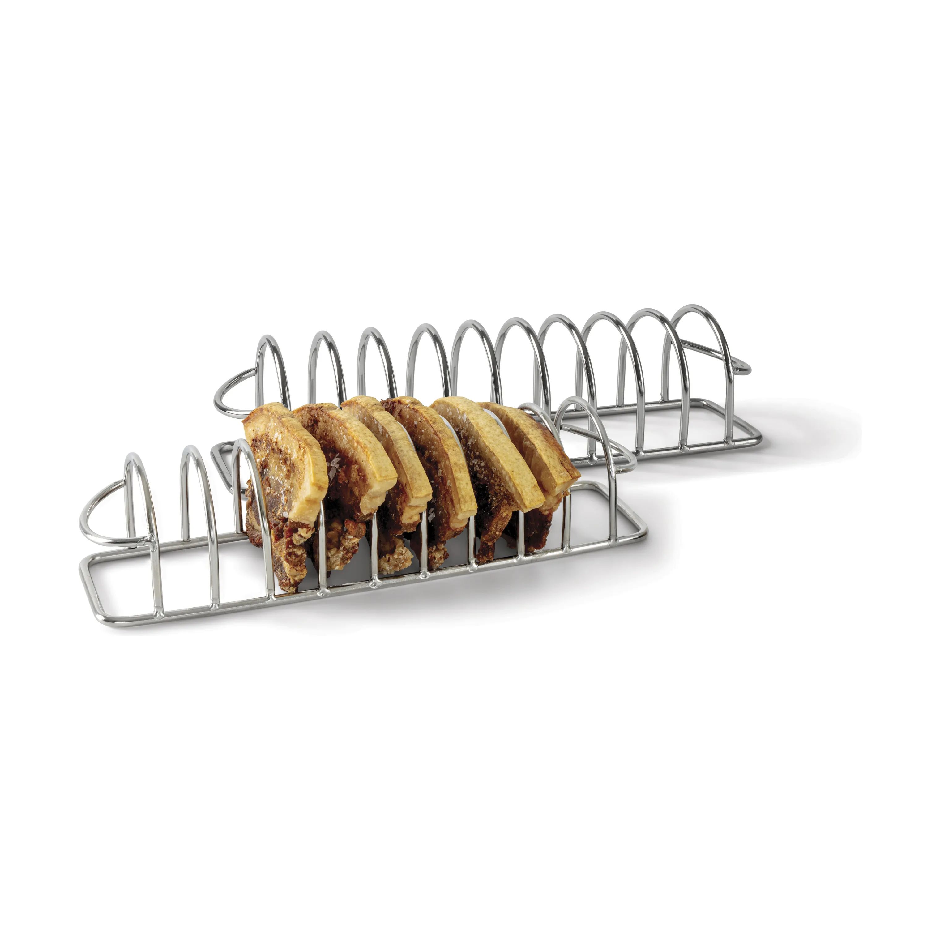 Cook & Baker Tilbehør til airfryers Flæskeholder til Airfryer - 2 stk. i sølvfarvet, 1