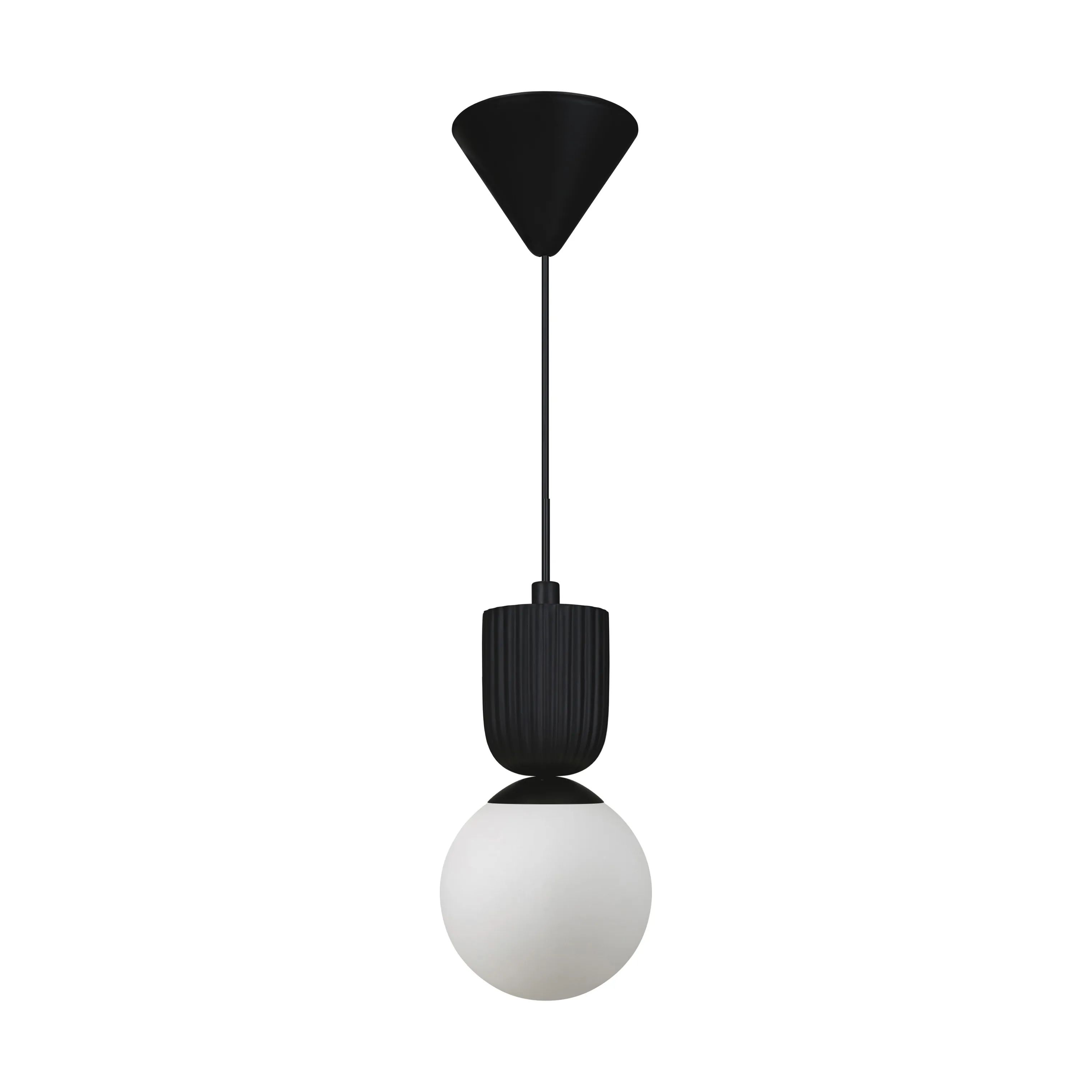Nordlux Pendler Sadie Pendel i Sort / Opal, 6