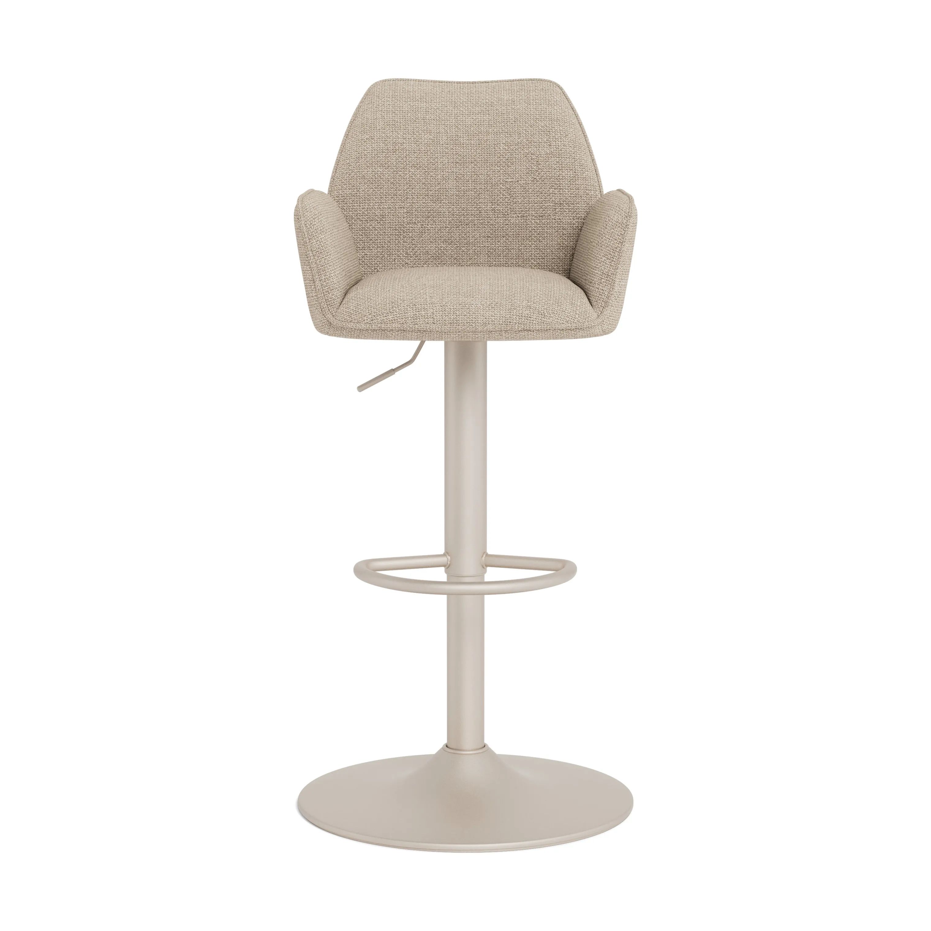 CASA Living Barstole Glenda Barstol i Beige/beige stel, 1