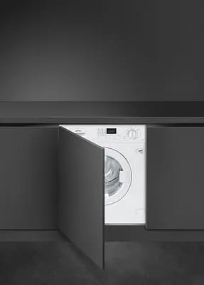 Smeg Øvrig rengøring Indbygget Vaskemaskine og tørretumbler LSIA147 i Hvid, 2