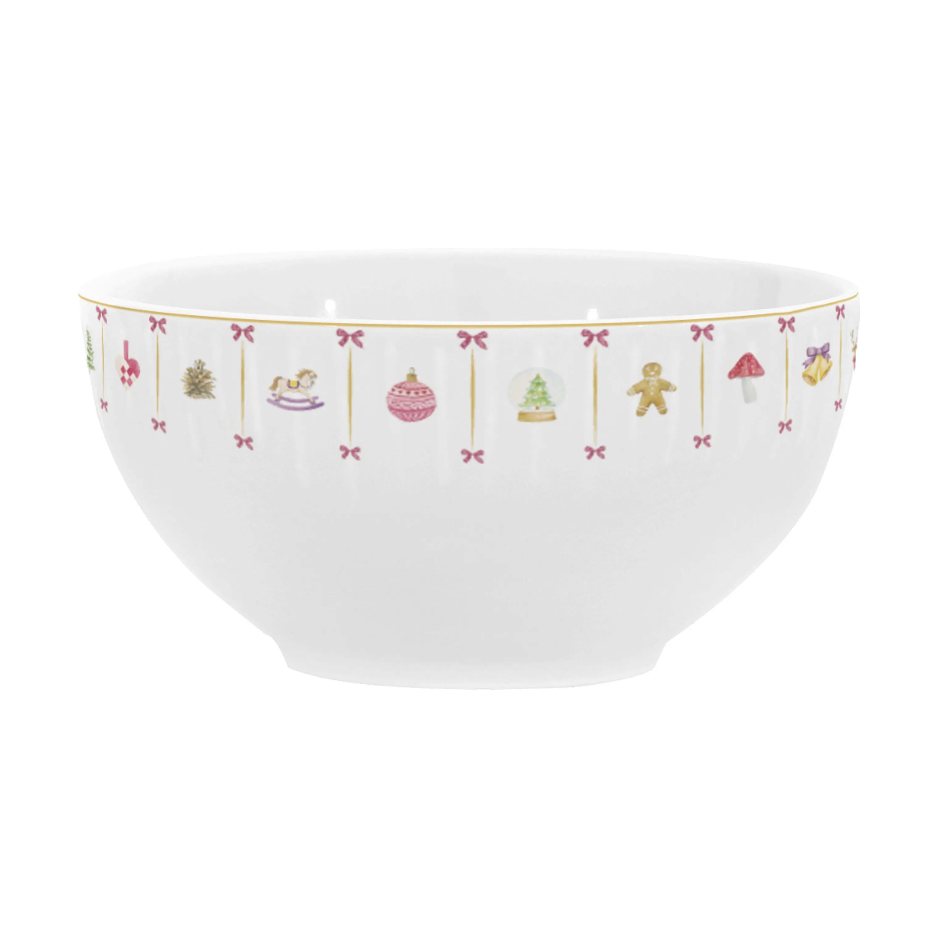 Occasions Skåle AIDA X ALL BY VOSS Cozy Christmas Skål i Hvid, 1